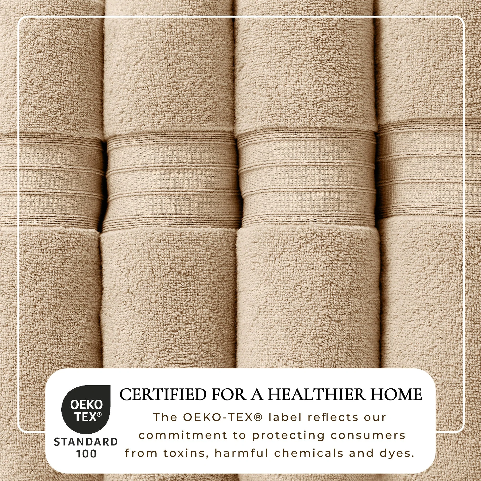 100% Cotton Premium Bath Towel Set - Chiara Collection - Image 24