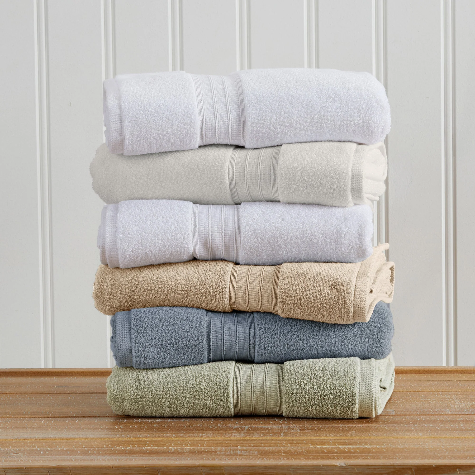 100% Cotton Premium Bath Towel Set - Chiara Collection - Image 56