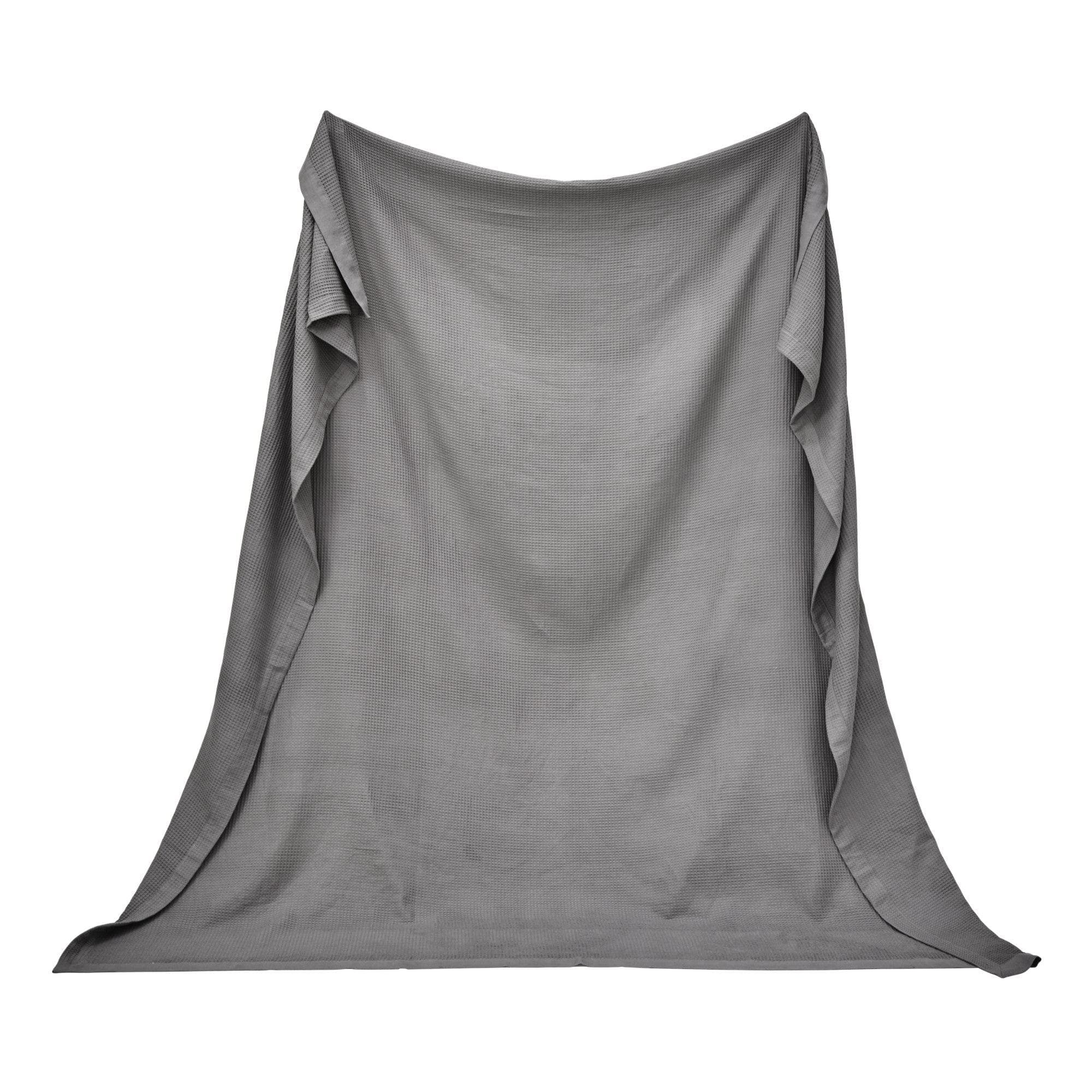 100% Cotton Small Waffle Weave Blanket - Hazel Collection - Image 9
