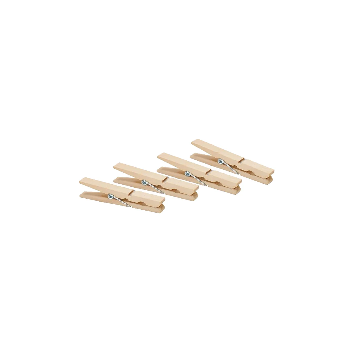 100 Pack of Wooden Clothespins - Image 3
