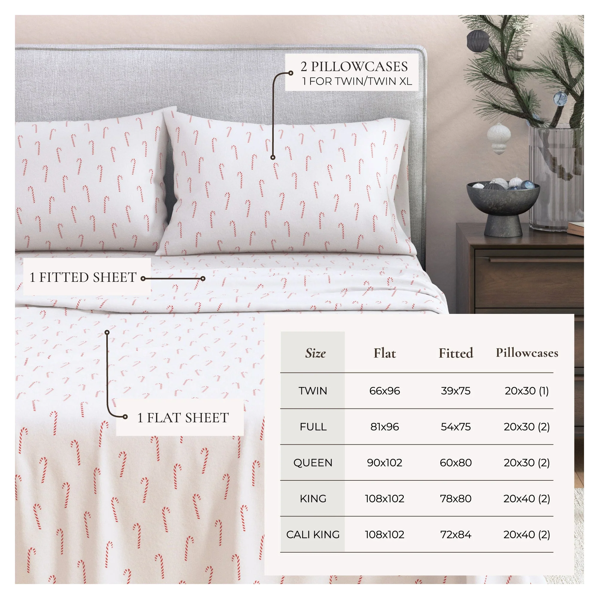 100% Turkish Cotton Flannel Sheet Sets - Boulder Collection - Image 15