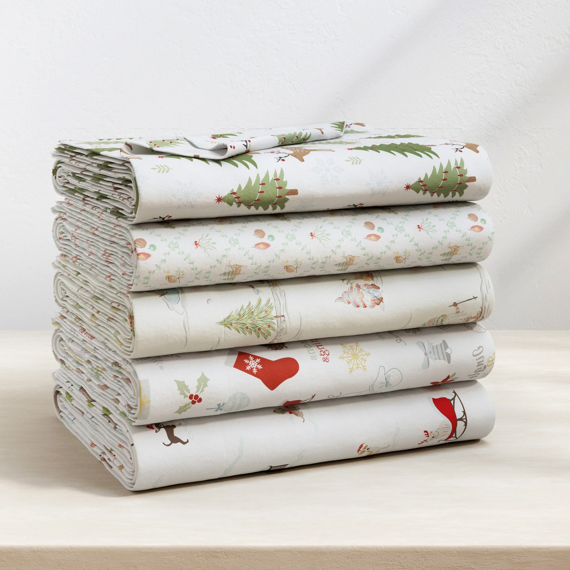 100% Turkish Cotton Flannel Sheet Sets - Boulder Collection - Image 6