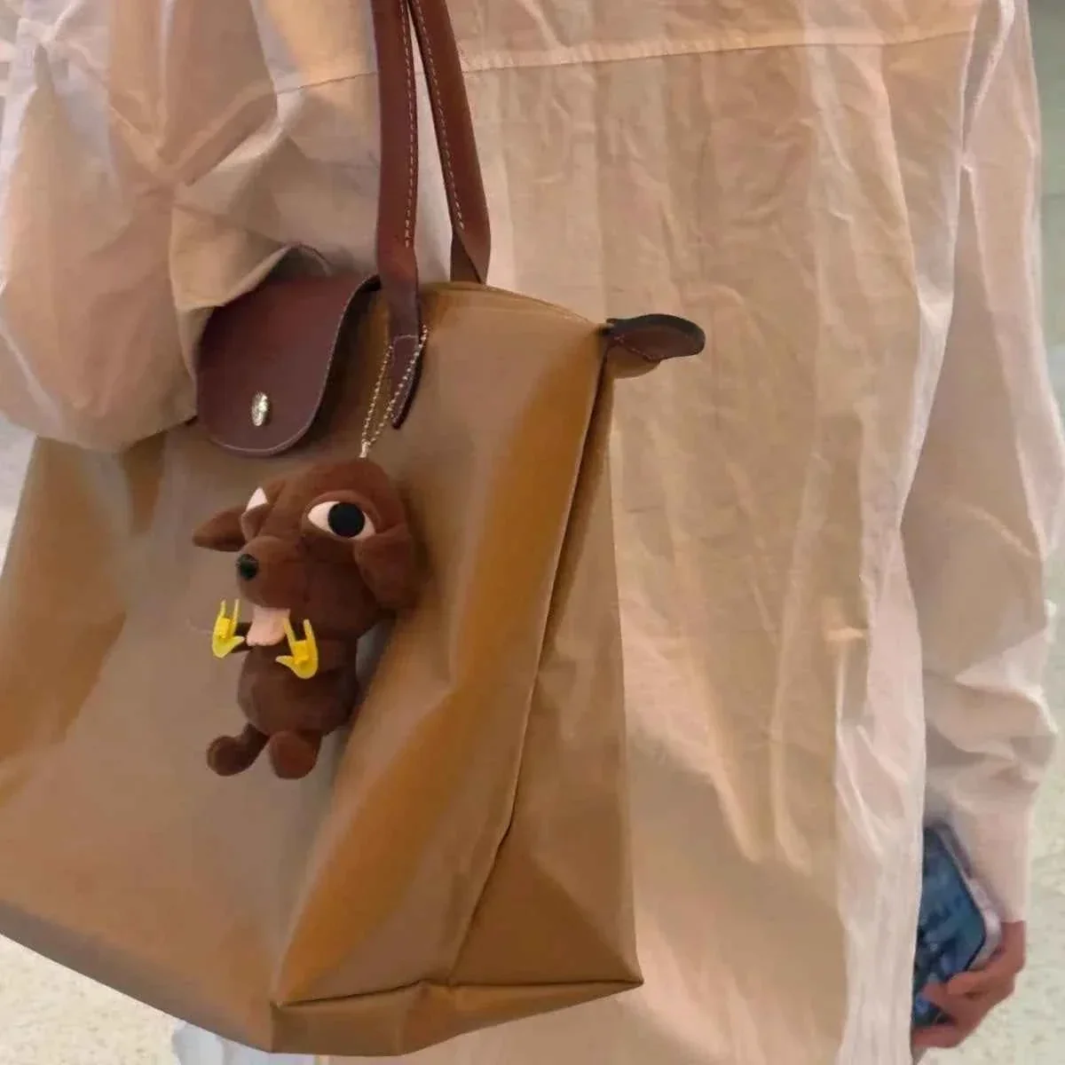 12cmChihuahua Stuffed Plush Animal Toy Keychain - Image 5