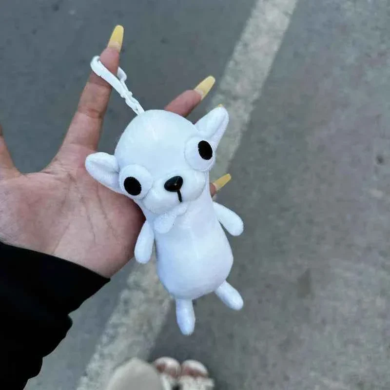 12cmChihuahua Stuffed Plush Animal Toy Keychain - Image 6