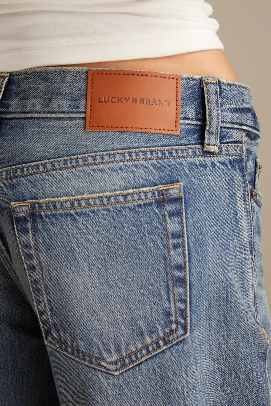 Lucky Brand Women's Super Low Rise Ultra Wide - Get Low Wash - Image 4