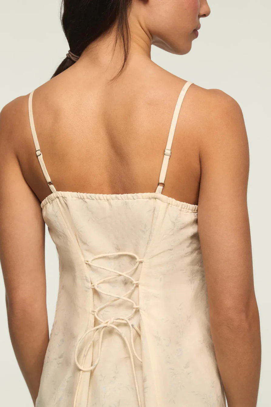 Lucky Brand Women's Festival Lace Trimmed Slip Dress - Cream Multi - Image 2
