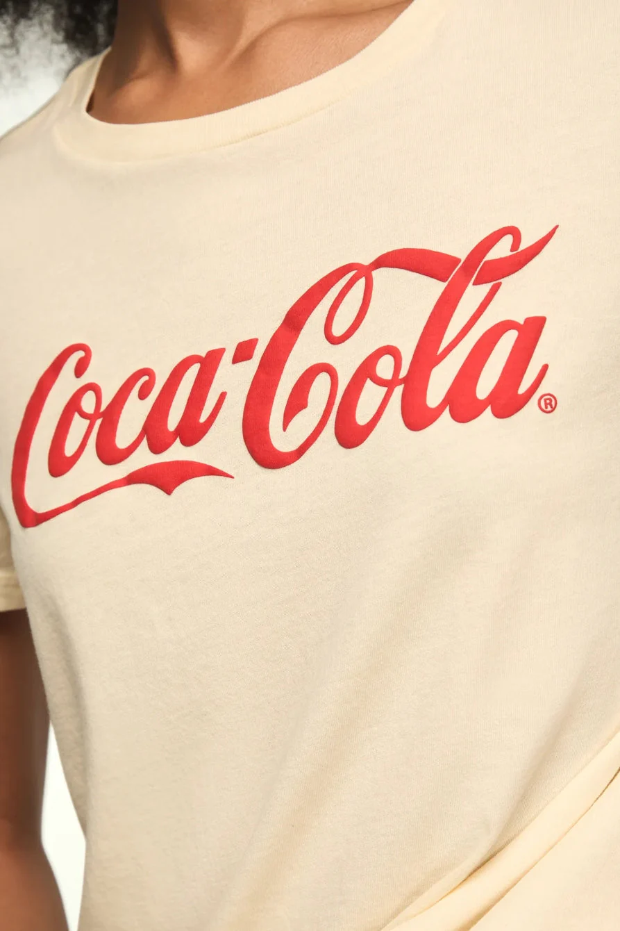 Lucky Brand Women's Coca Cola Brighten Your Day Classic Crew - Image 5