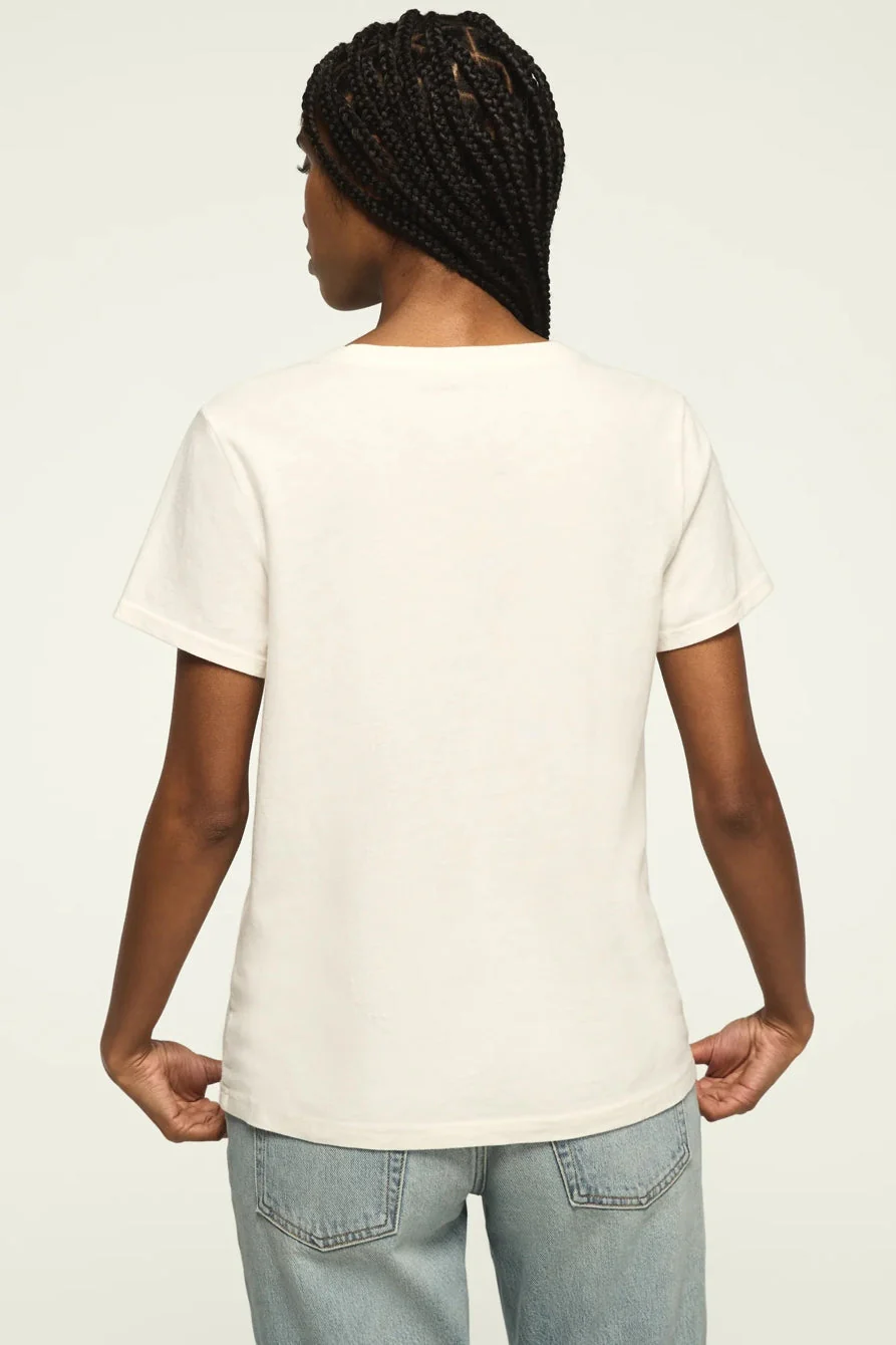 Lucky Brand Women's Enjoy My Charm Classic Crew - Gardenia - Image 3