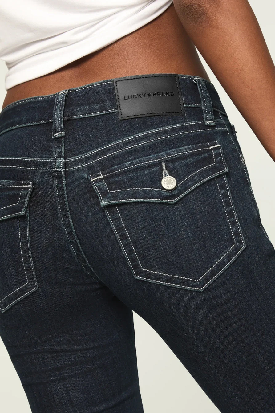 Lucky Brand Women's Low Rise Flare - Late at Night Wash - Image 4