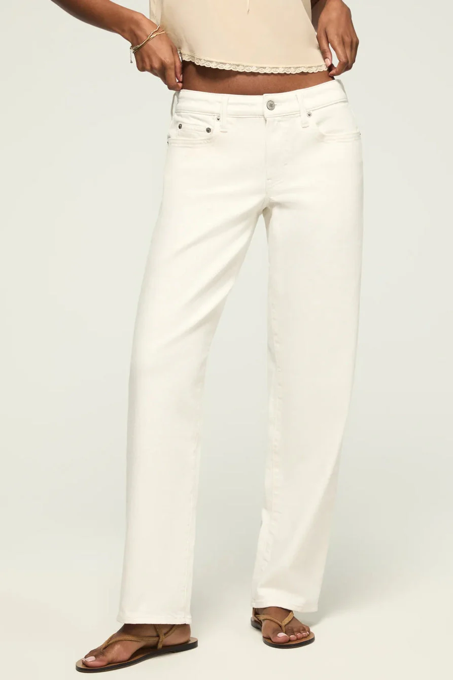 Lucky Brand Women's the Baggy - White Lies Wash - Image 5
