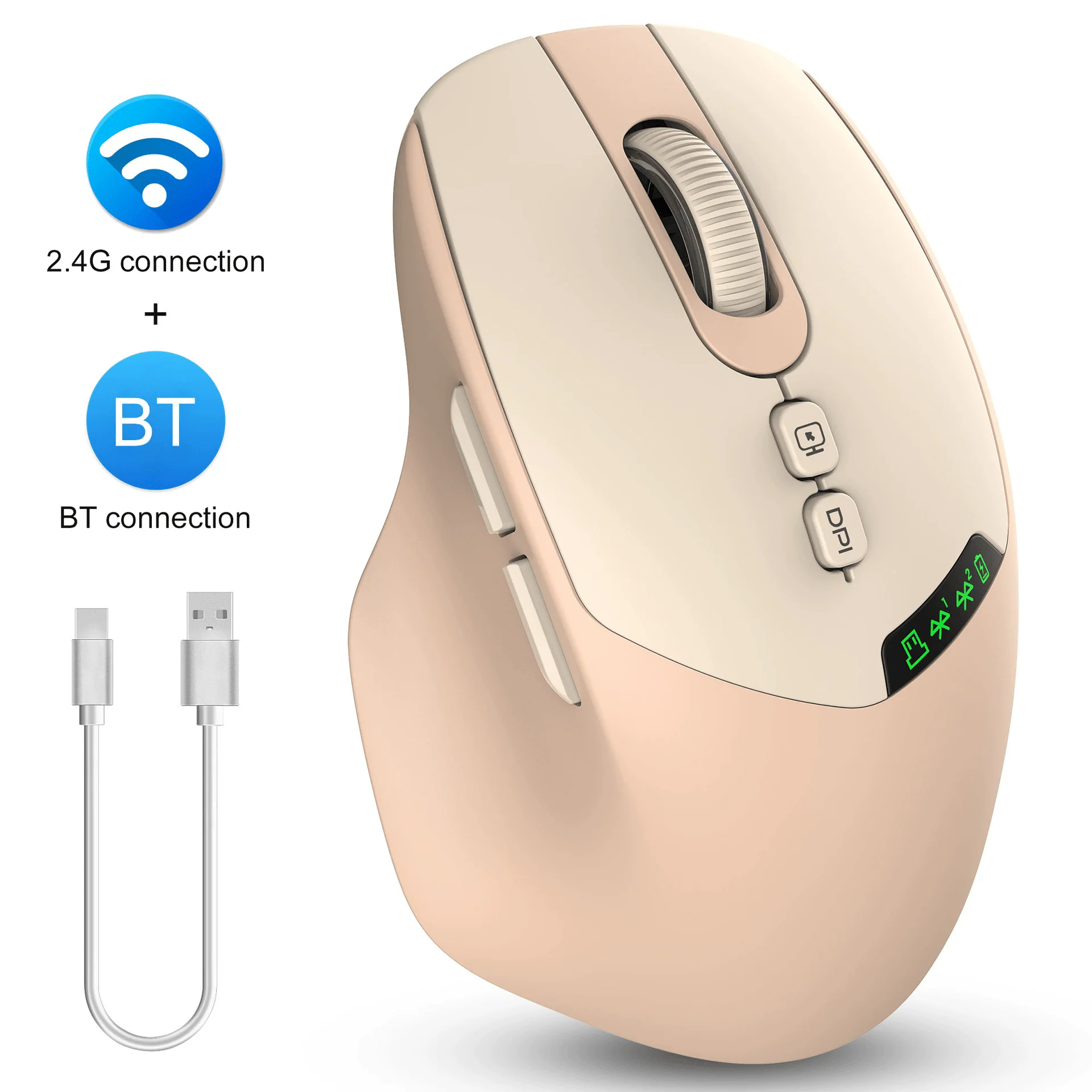 2.4G+BT Dual Mode Wireless Mouse - Image 3