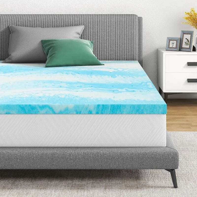 2 Inch Gel Infused Memory Foam Mattress Topper - Image 4