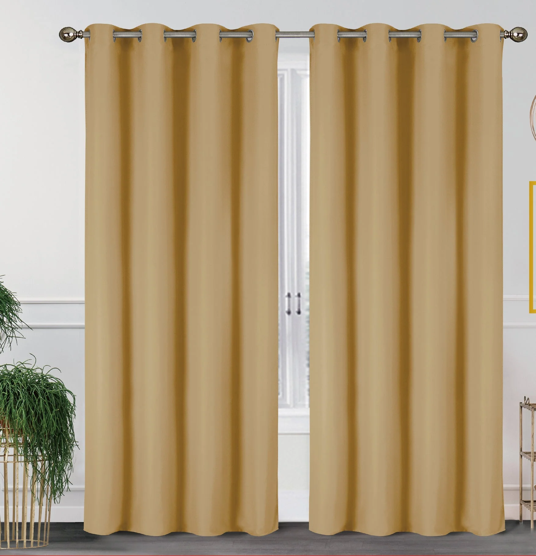 2 Pack - 55'' X 84'' Solid Thermal Blackout Panels (19 Colors) - Image 11