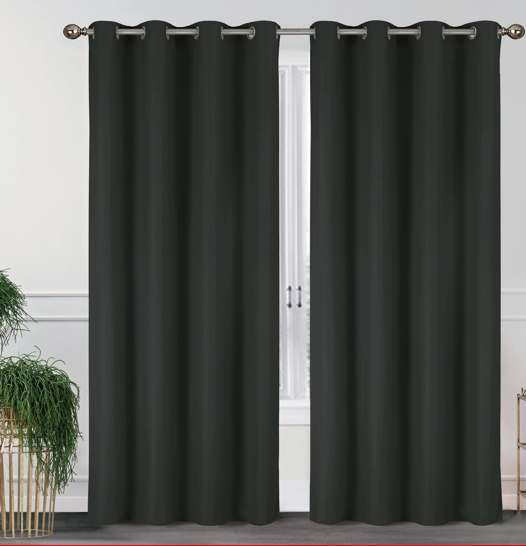 2 Pack - 55'' X 84'' Solid Thermal Blackout Panels (19 Colors) - Image 26