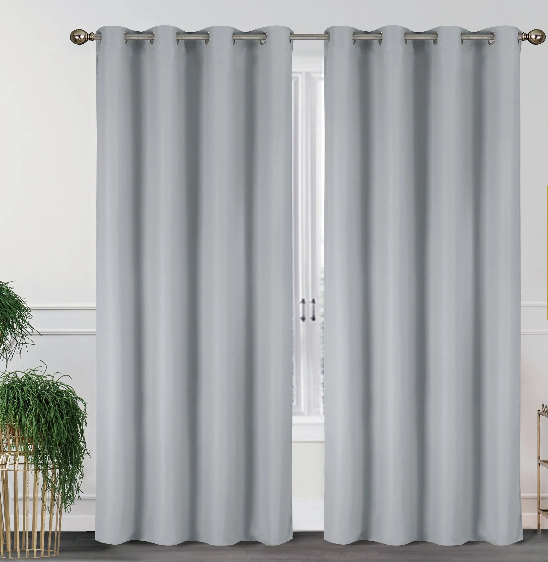 2 Pack - 55'' X 84'' Solid Thermal Blackout Panels (19 Colors) - Image 28
