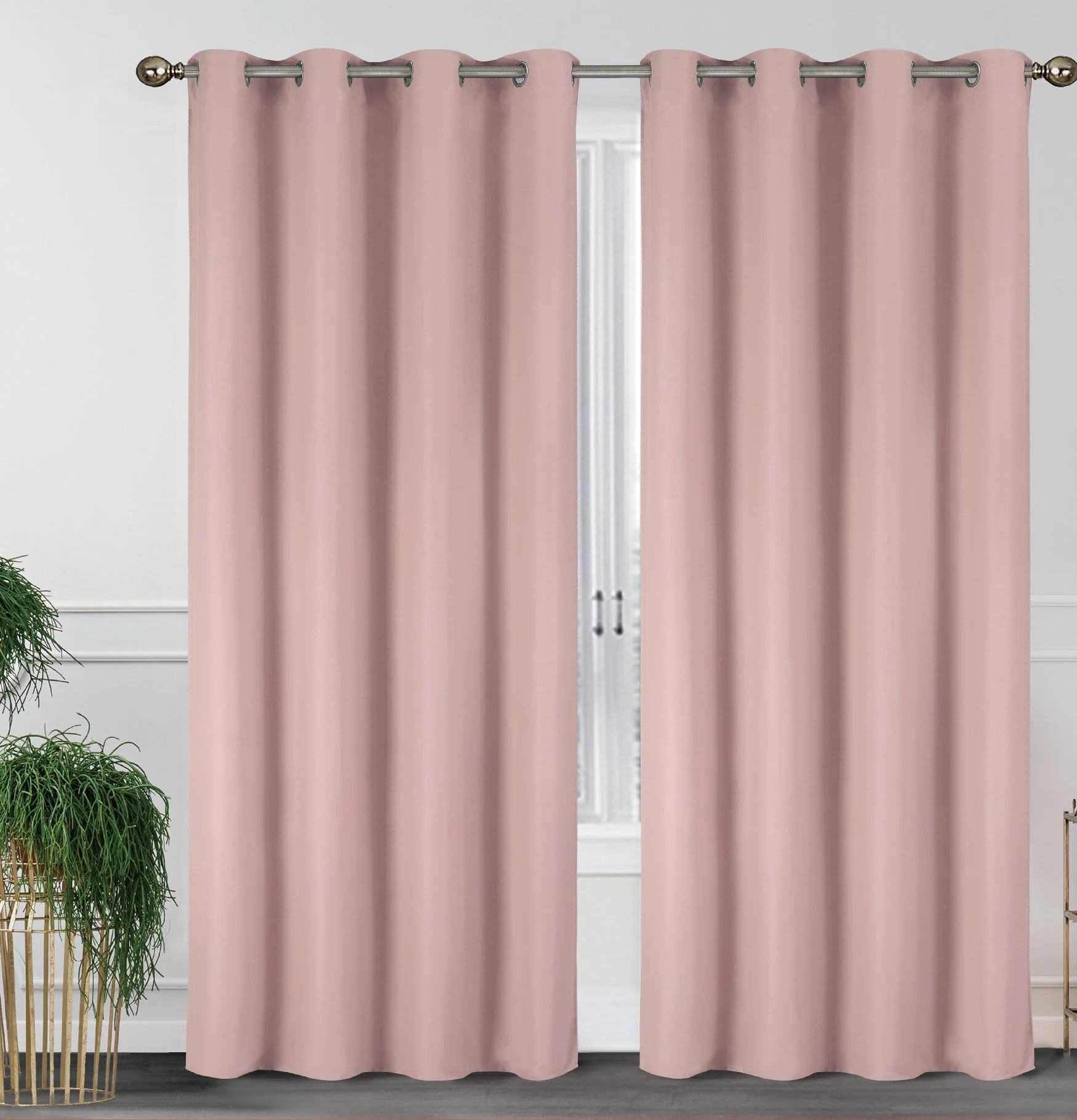 2 Pack - 55'' X 84'' Solid Thermal Blackout Panels (19 Colors) - Image 34
