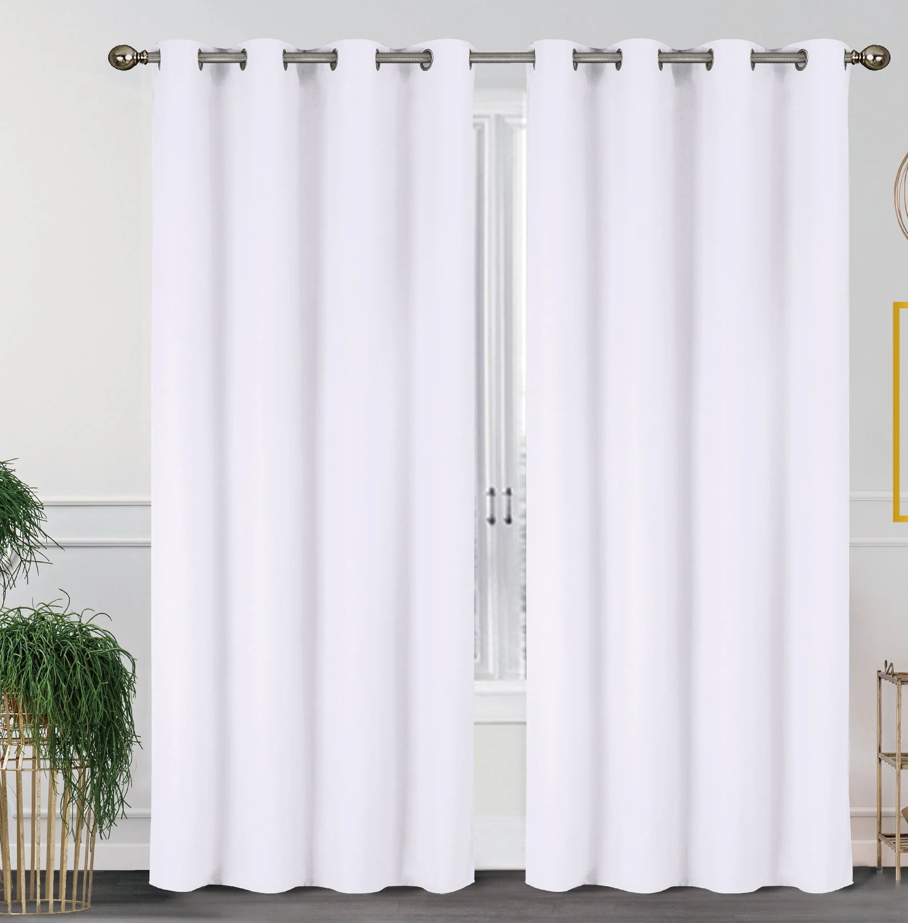 2 Pack - 55'' X 84'' Solid Thermal Blackout Panels (19 Colors) - Image 35