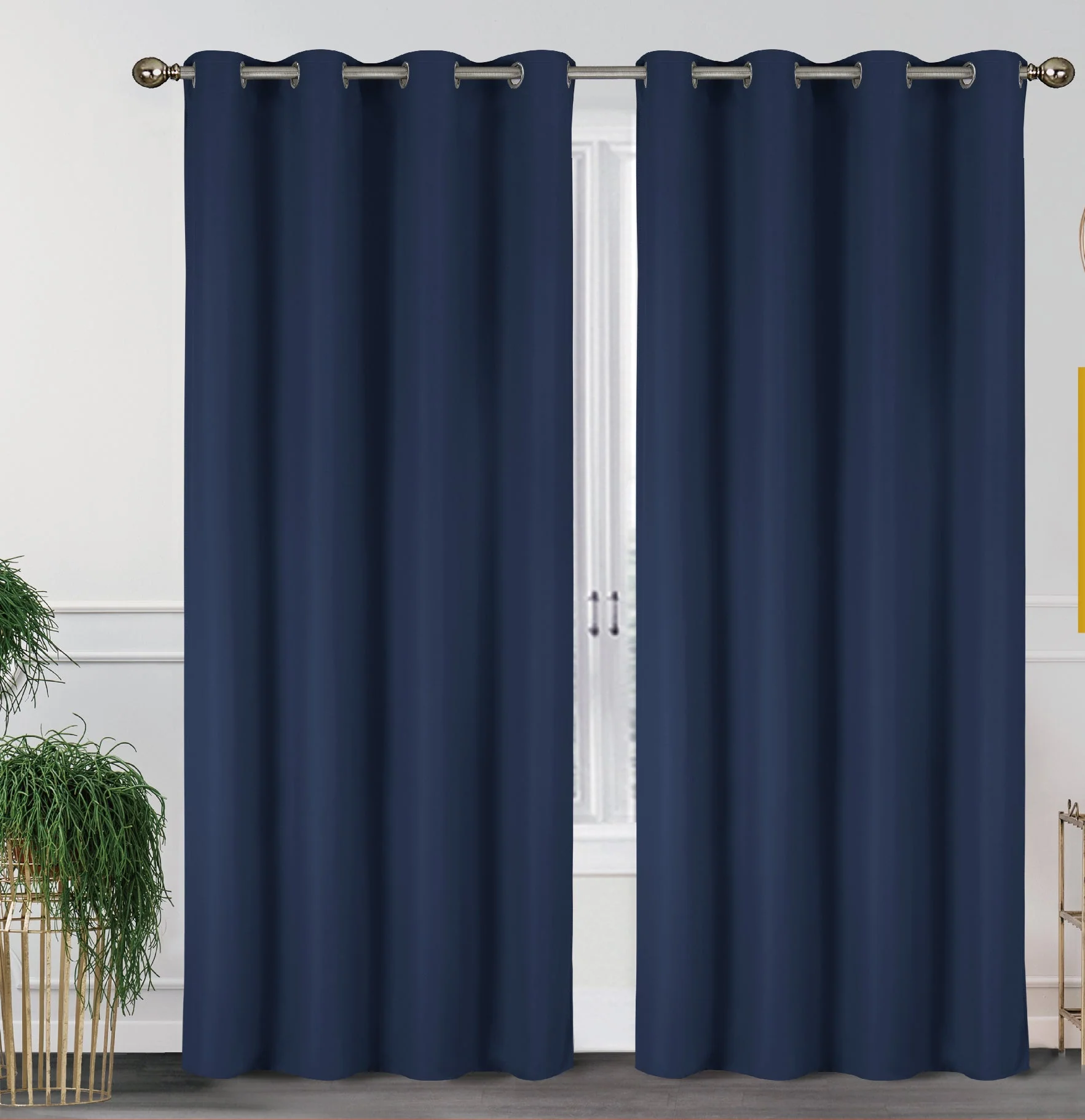 2 Pack - 55'' X 84'' Solid Thermal Blackout Panels (19 Colors) - Image 38