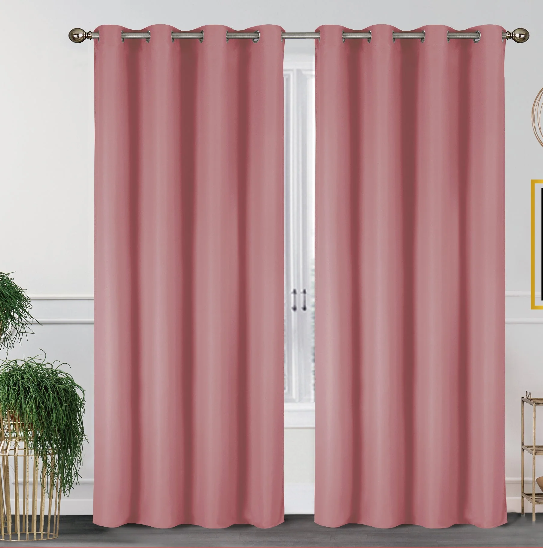2 Pack - 55'' X 84'' Solid Thermal Blackout Panels (19 Colors) - Image 39