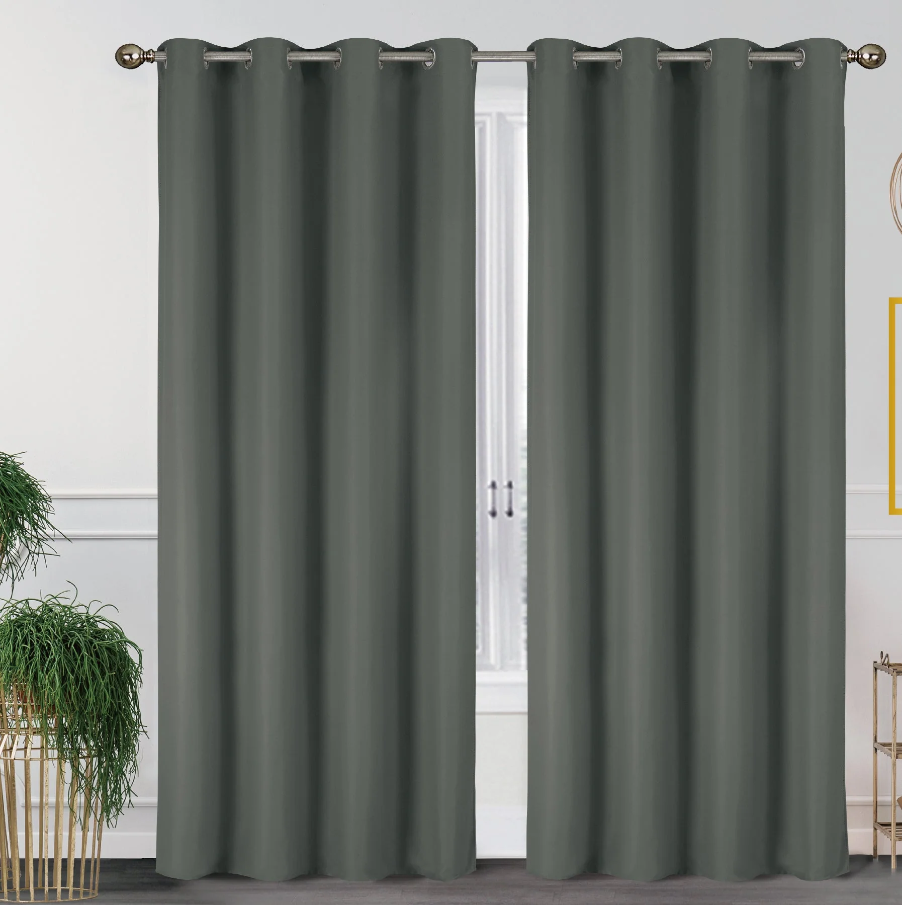 2 Pack - 55'' X 84'' Solid Thermal Blackout Panels (19 Colors) - Image 4