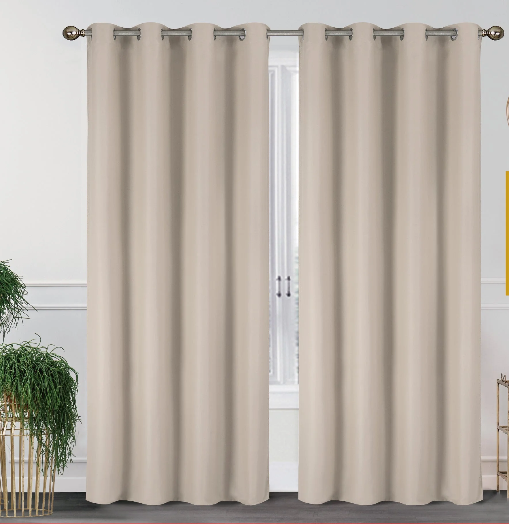 2 Pack - 55'' X 84'' Solid Thermal Blackout Panels (19 Colors) - Image 40