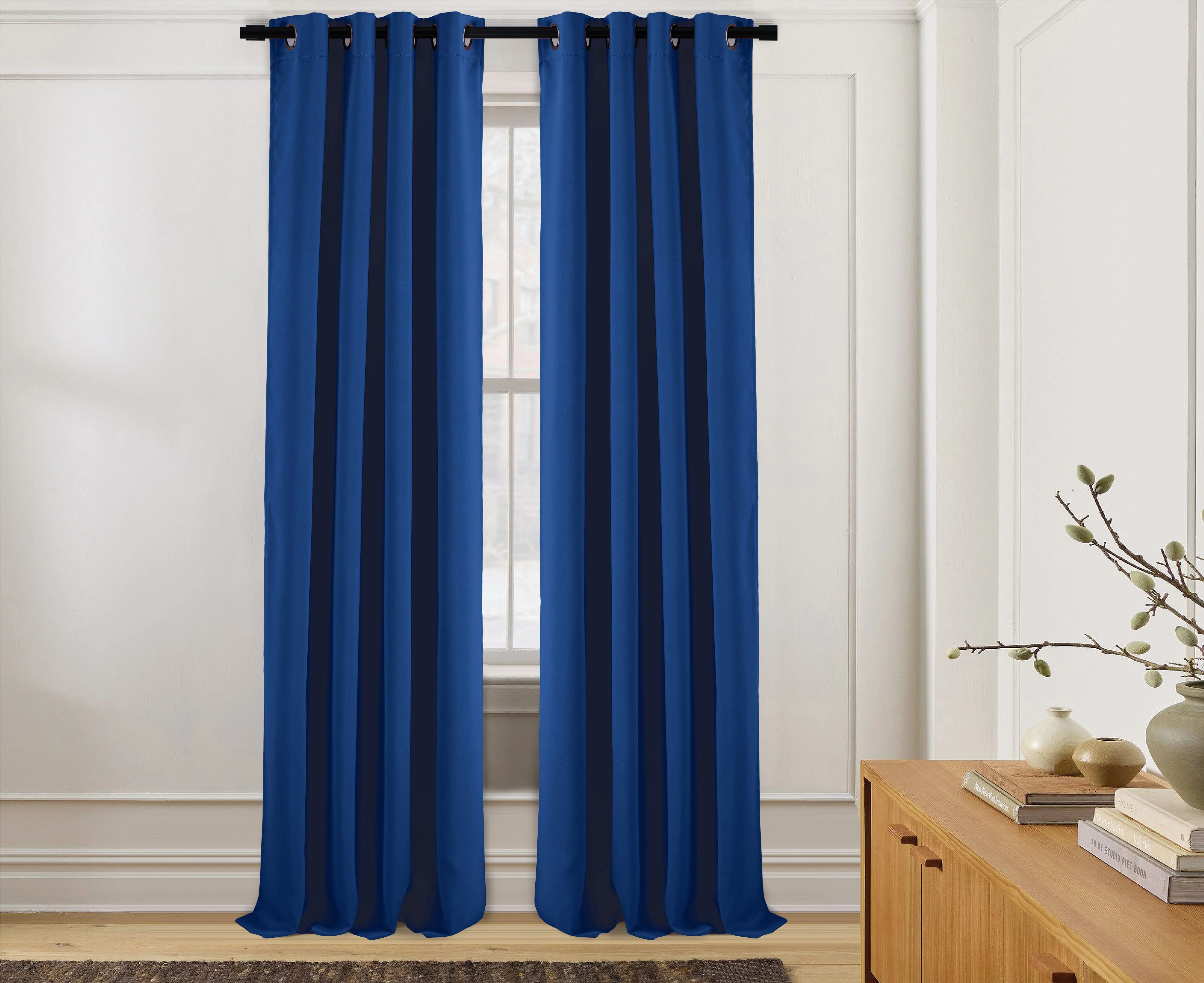 2 Pack - 55'' X 84'' Solid Thermal Blackout Panels (19 Colors) - Image 63