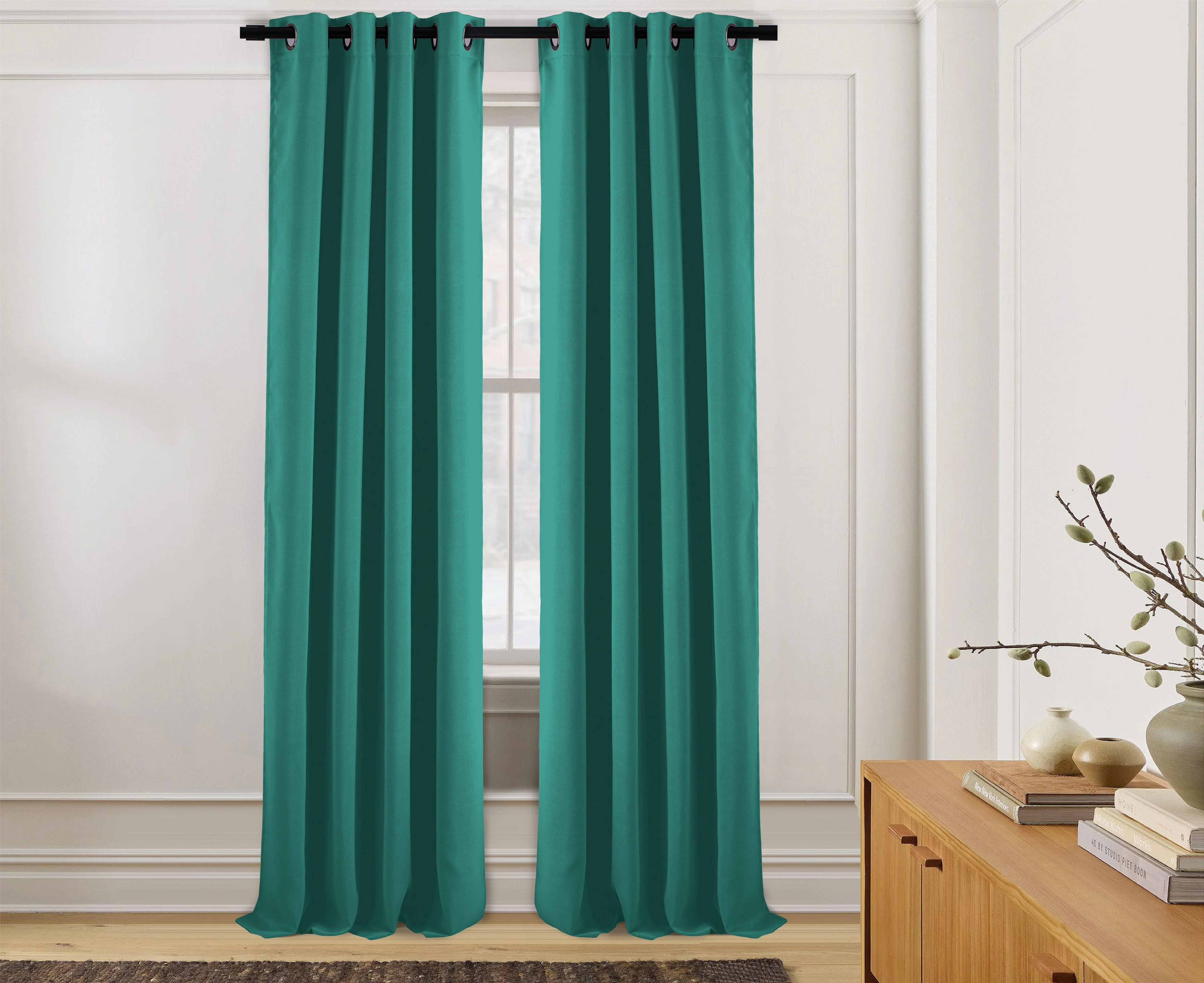 2 Pack - 55'' X 84'' Solid Thermal Blackout Panels (19 Colors) - Image 64