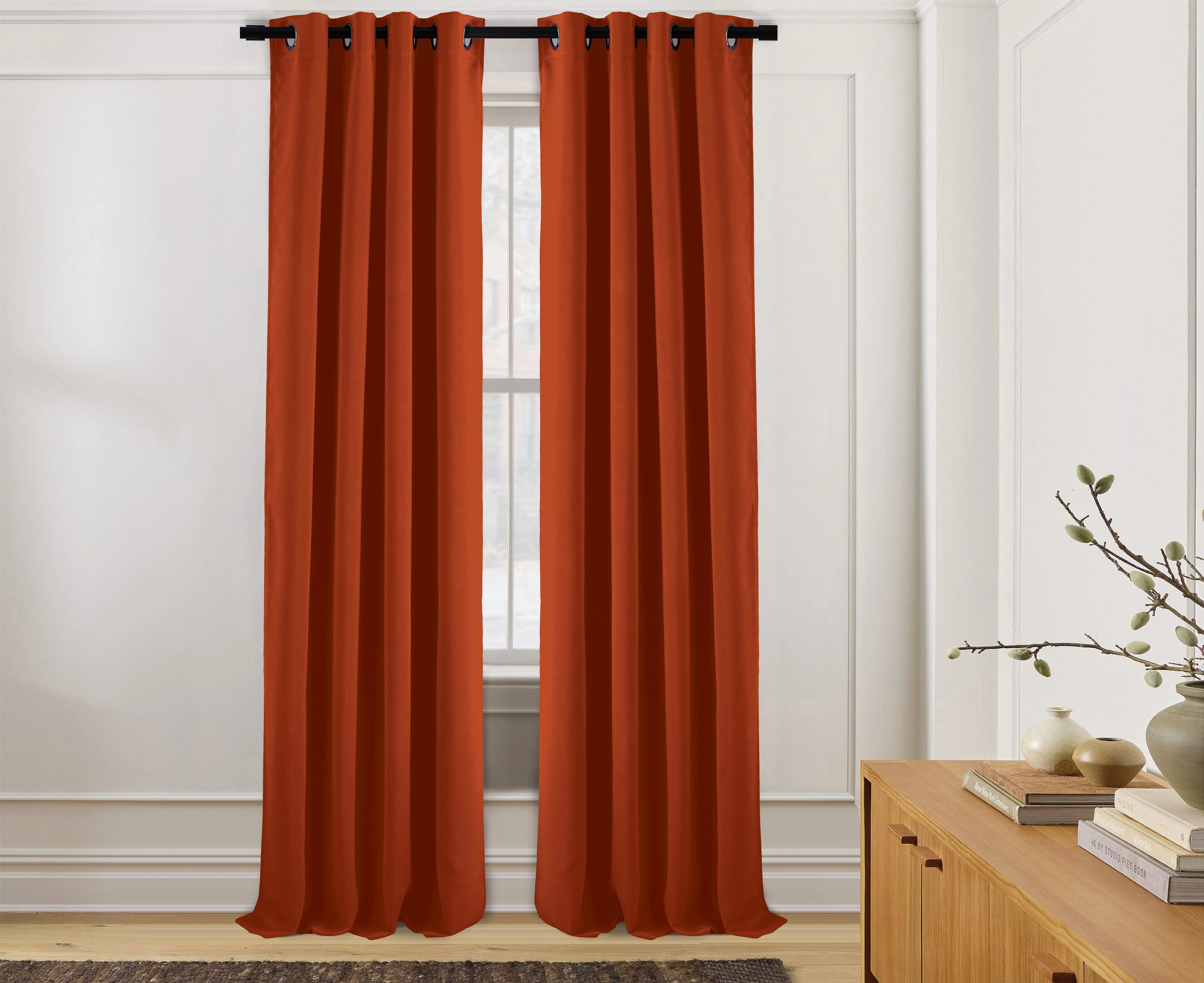 2 Pack - 55'' X 84'' Solid Thermal Blackout Panels (19 Colors) - Image 65
