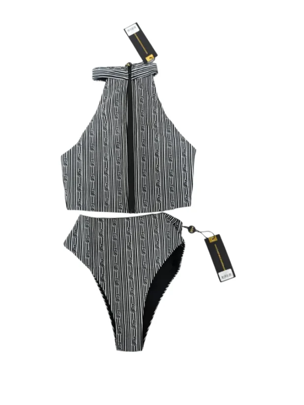 Christian Audigier 2 Piece Tankini Icon Print Swimsuit Casw22t011 - Image 4