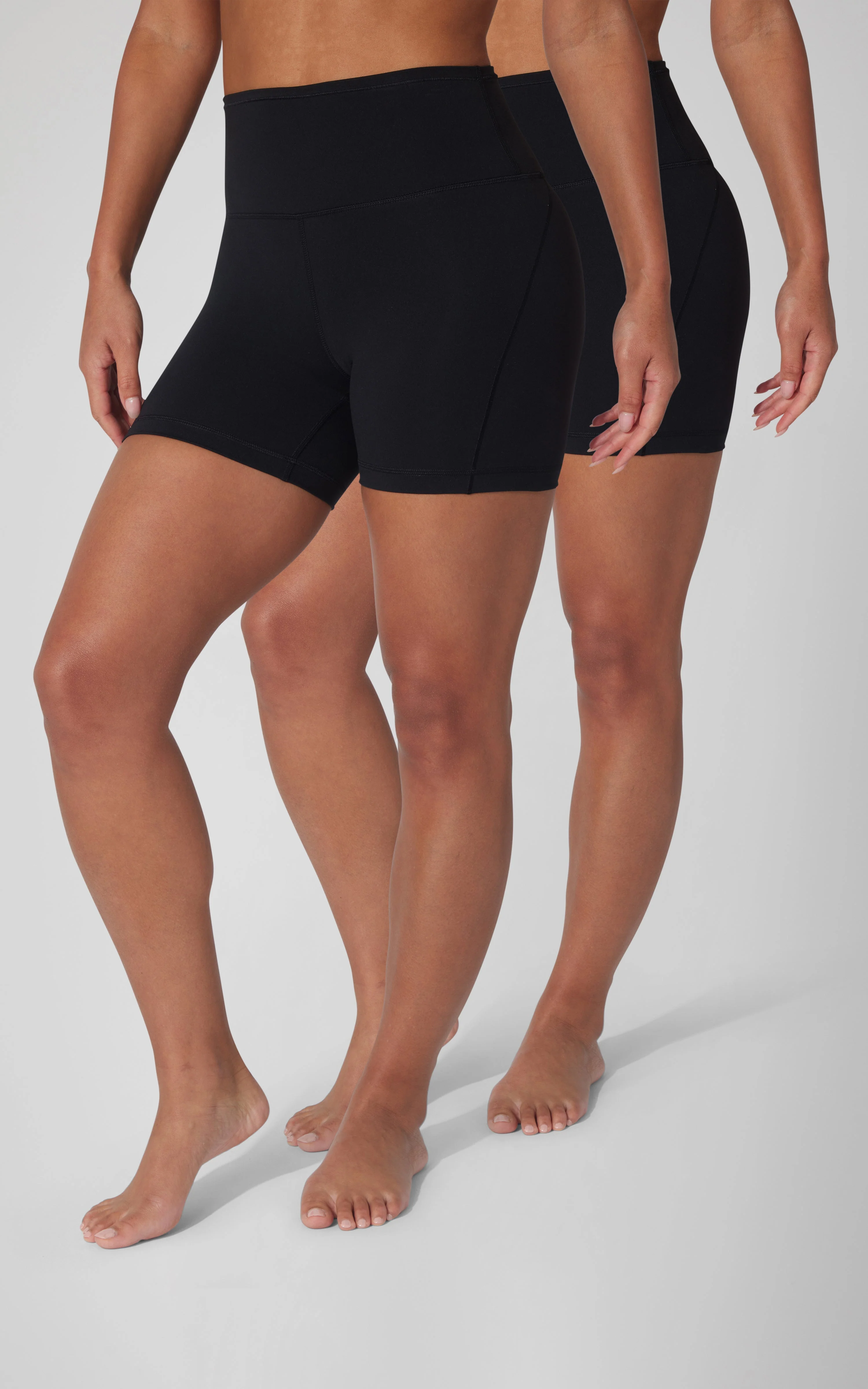 2 PK  5" Wonderlink Super High Elastic Free Waistband Short - Image 32