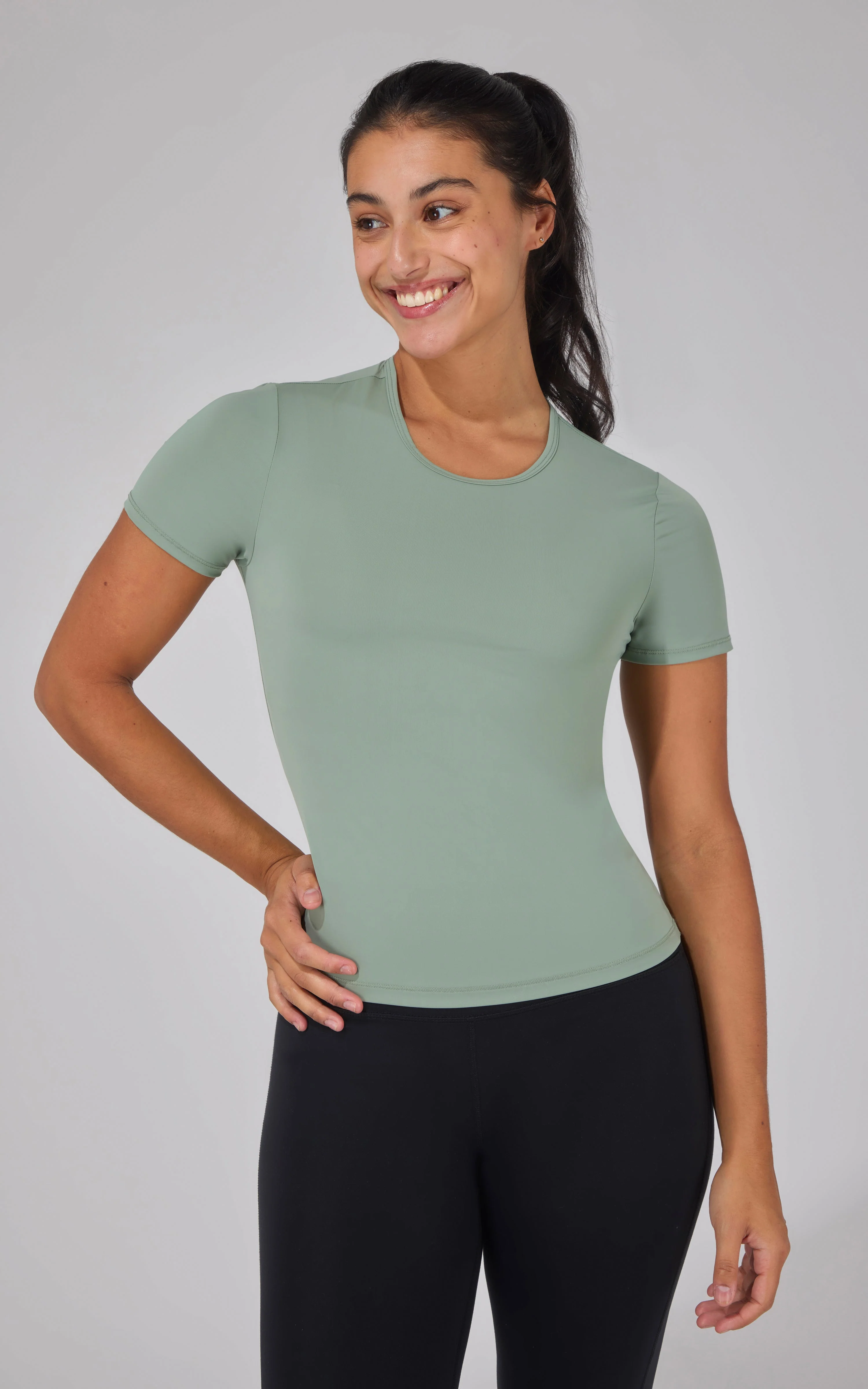 2 Pk Air Cloud Jersey Meet and Greet Length Short Sleeve Shirt - Image 41