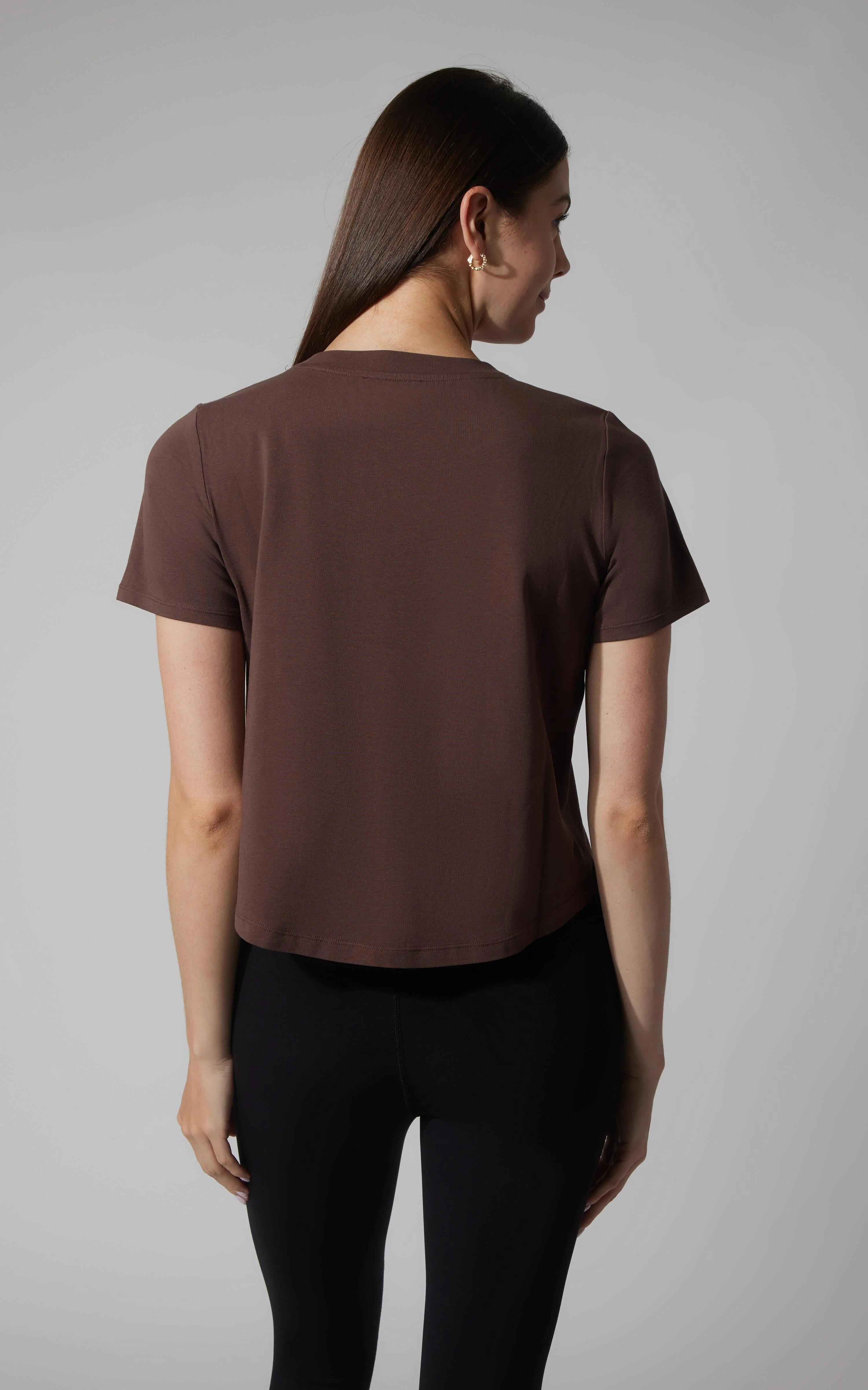 2 PK Airlite Cotton Boxy Cropped Short Sleeve Tee - Our Petal Tone Story - Image 5