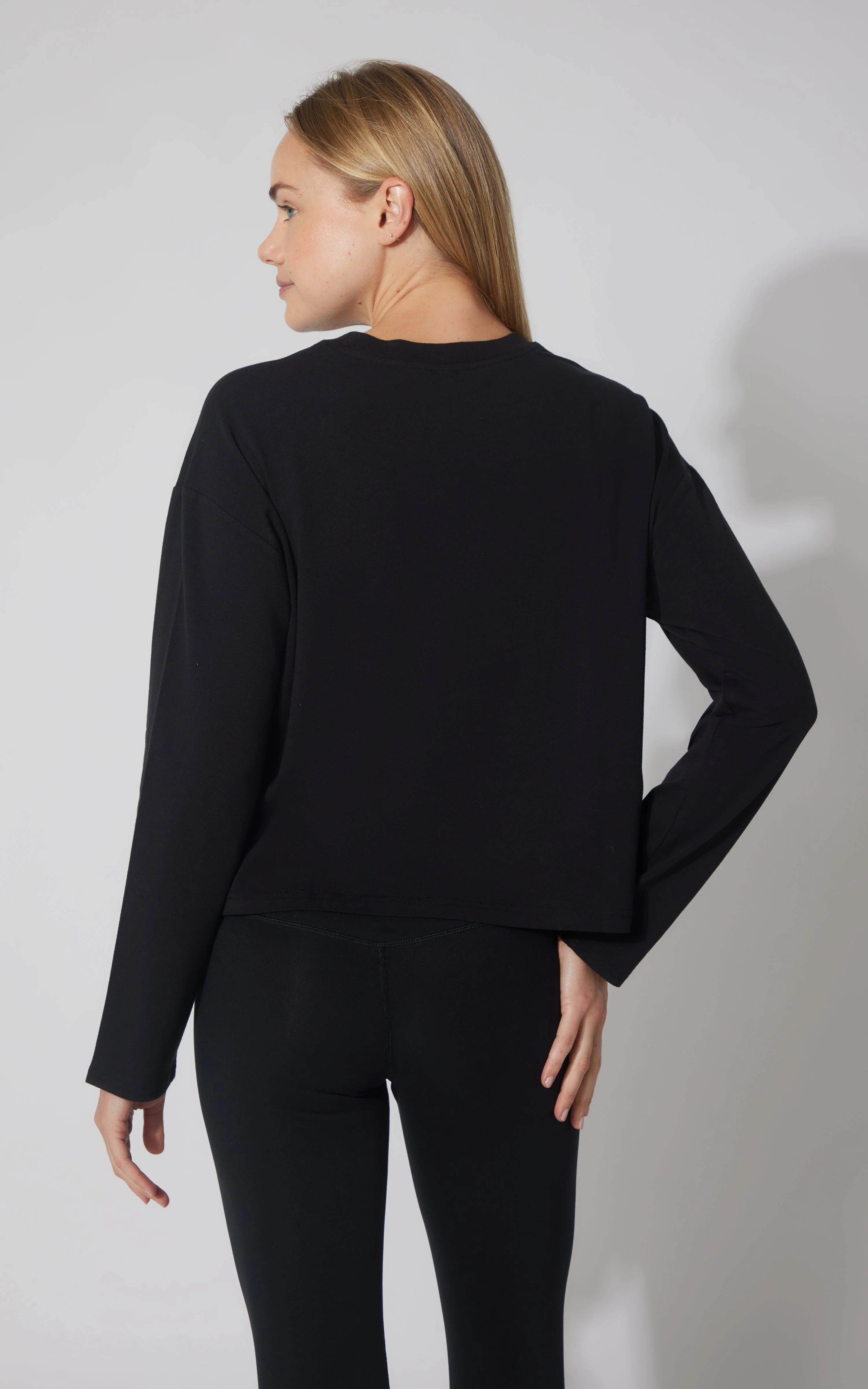 2 PK Cotton Deluxe Boxy Long Sleeve Top - Image 14