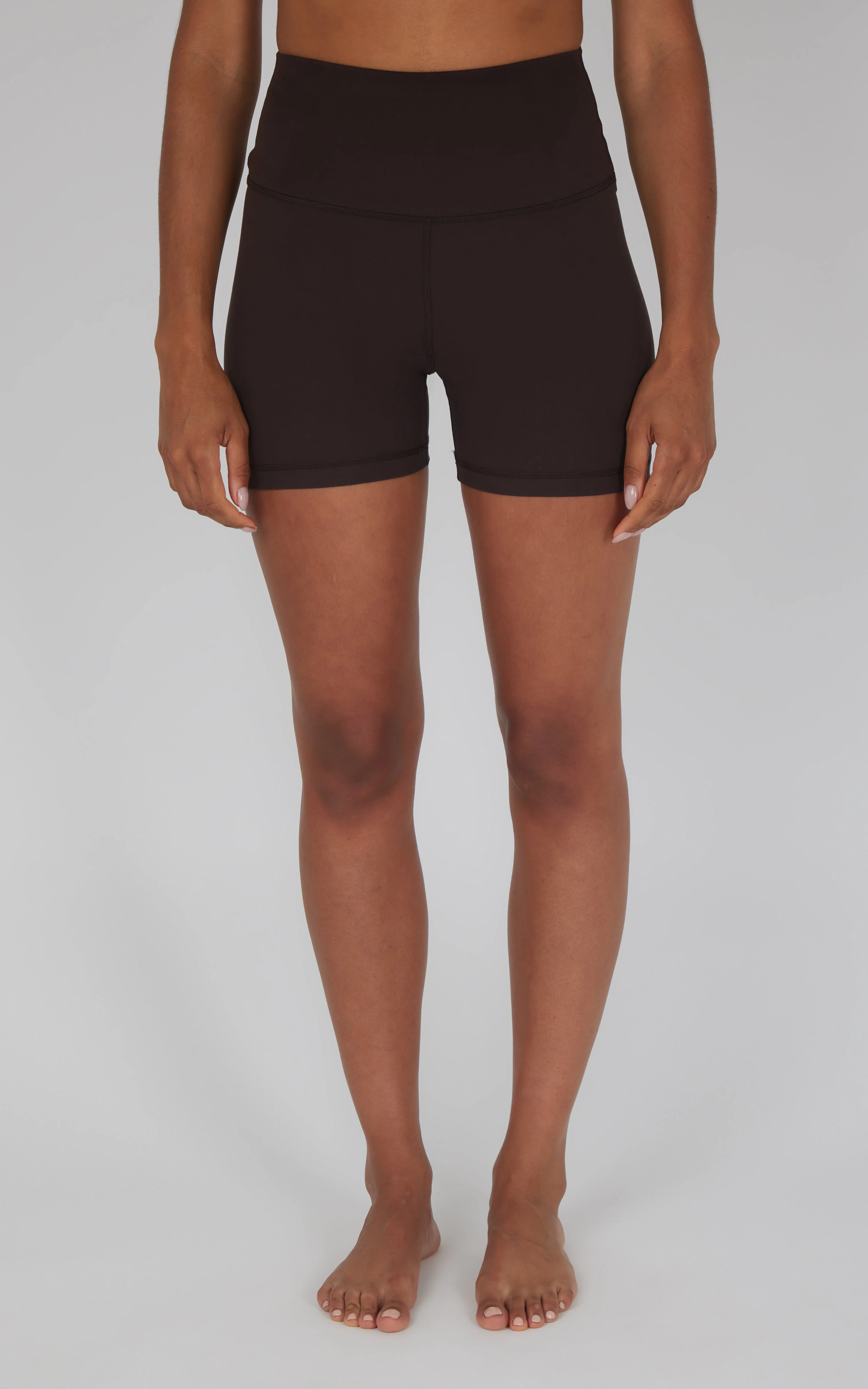 2 PK Lux 5" Leopard Print Short and Solid Short - Image 20