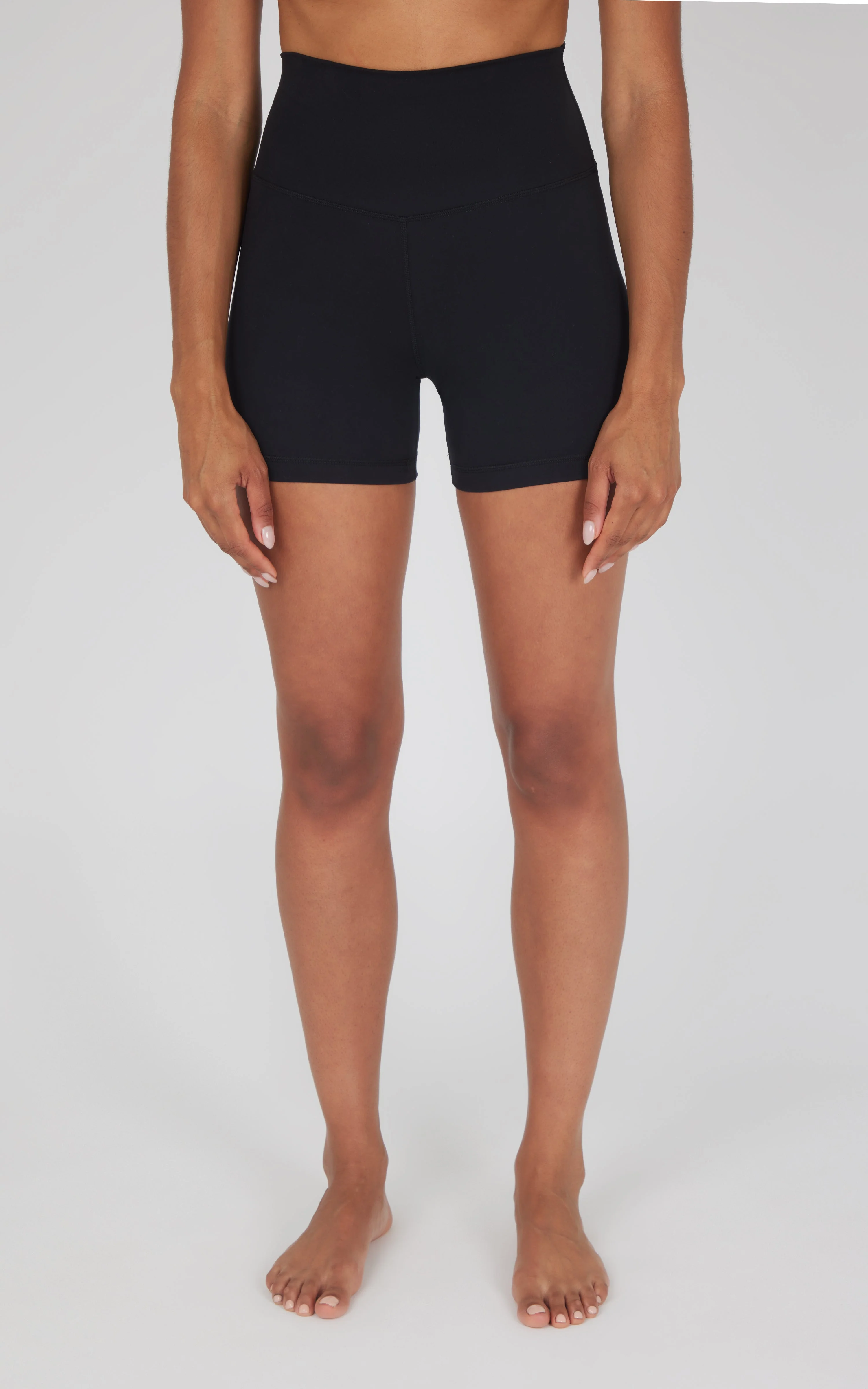 2 PK Lux 5" Leopard Print Short and Solid Short - Image 25