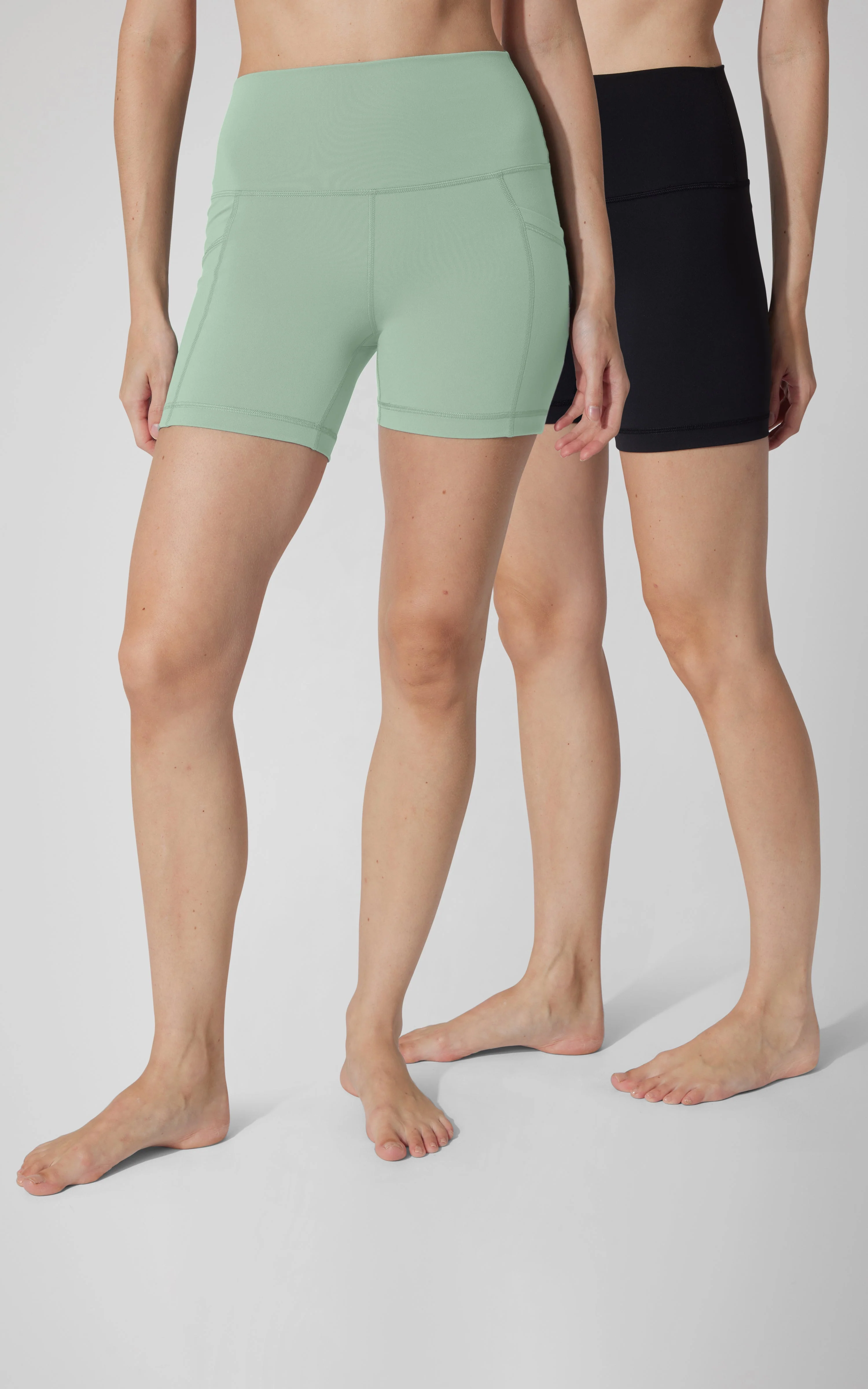 2 PK Lux 5" One Classic and One Pocketed  Shorts - Image 72
