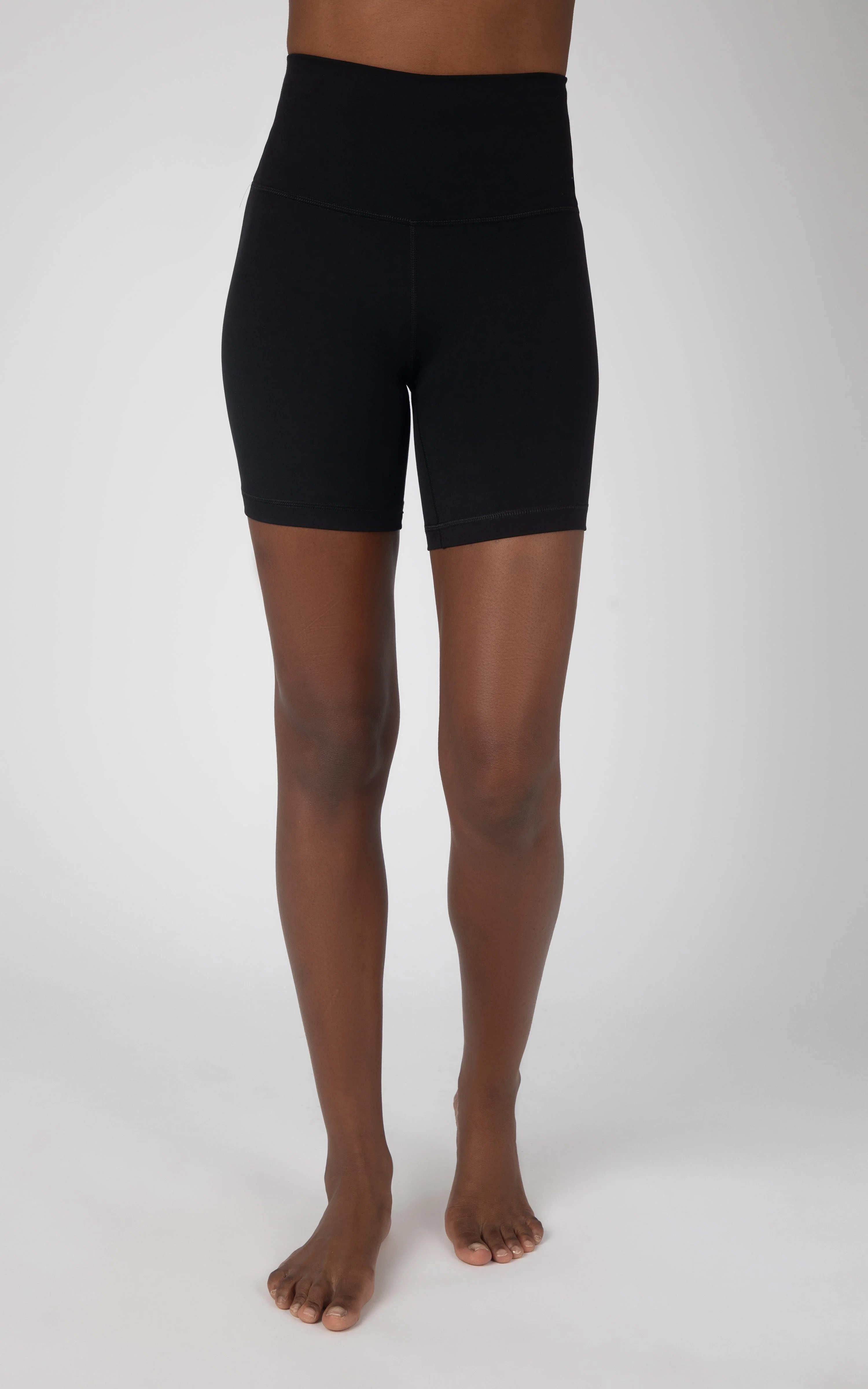 2 PK Lux Super Hi Rise 7" Classic Biker Short