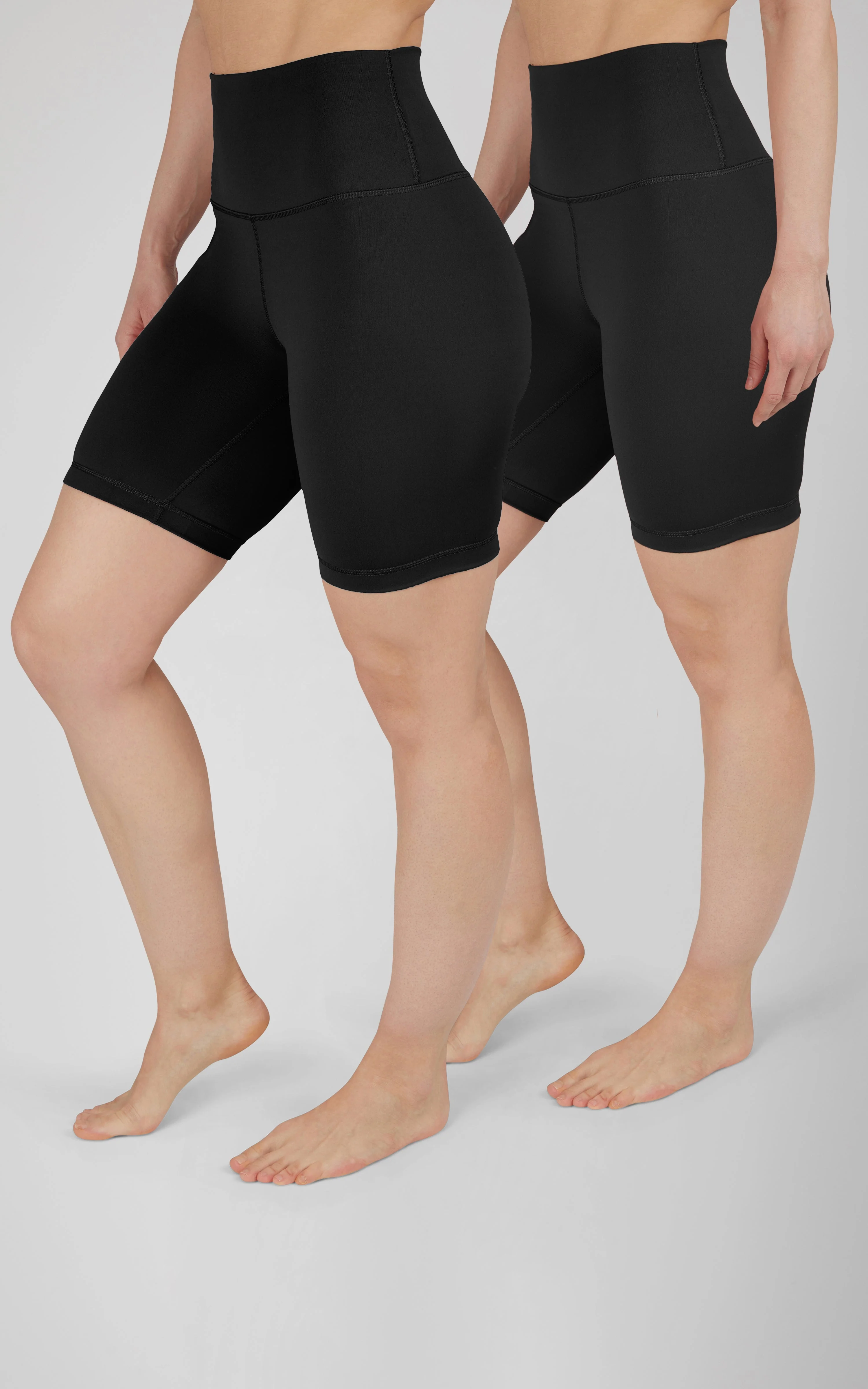 2 PK Lux Super Hi Rise 7" Classic Biker Short - Image 39