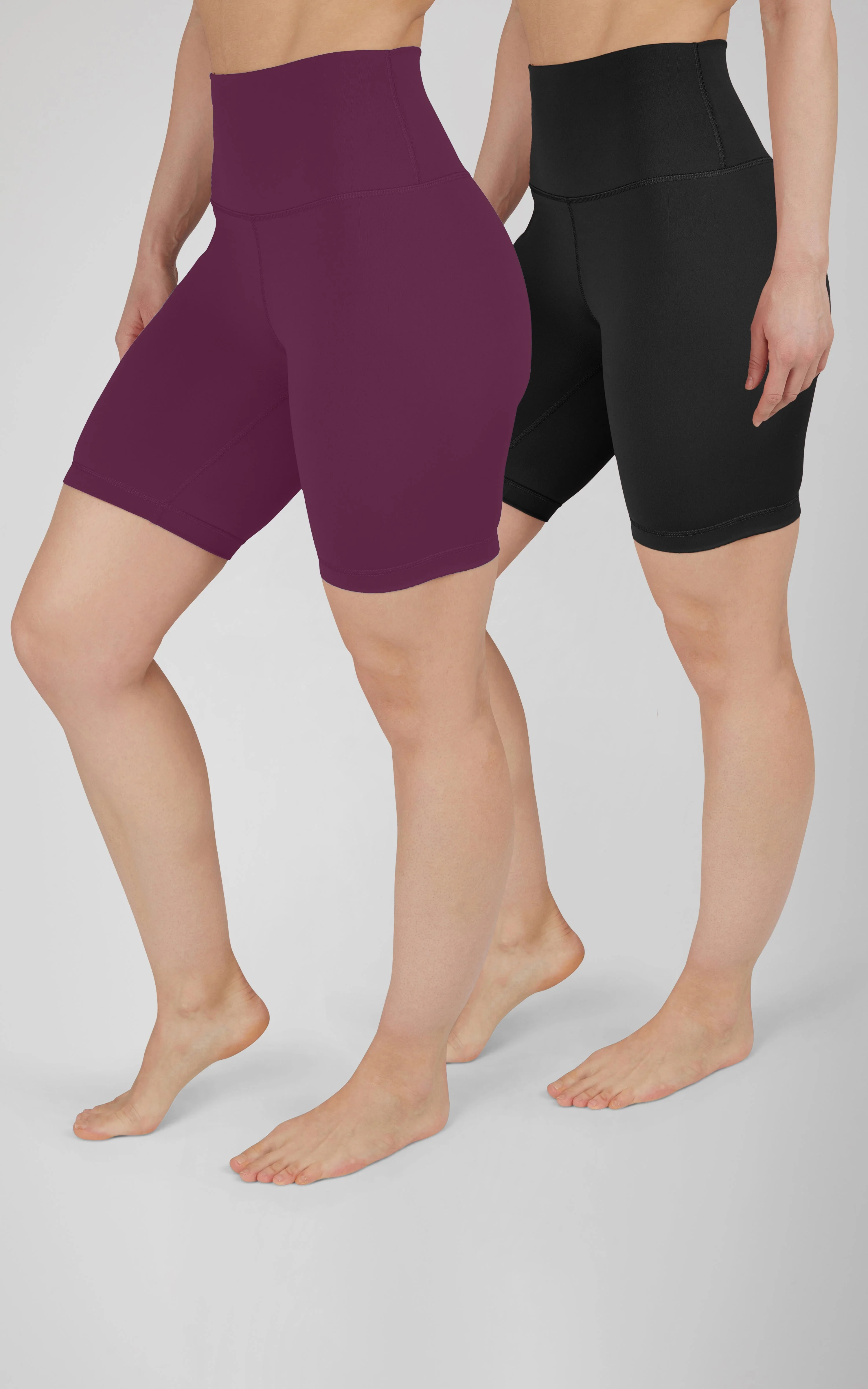 2 PK Lux Super Hi Rise 7" Classic Biker Short - Image 44