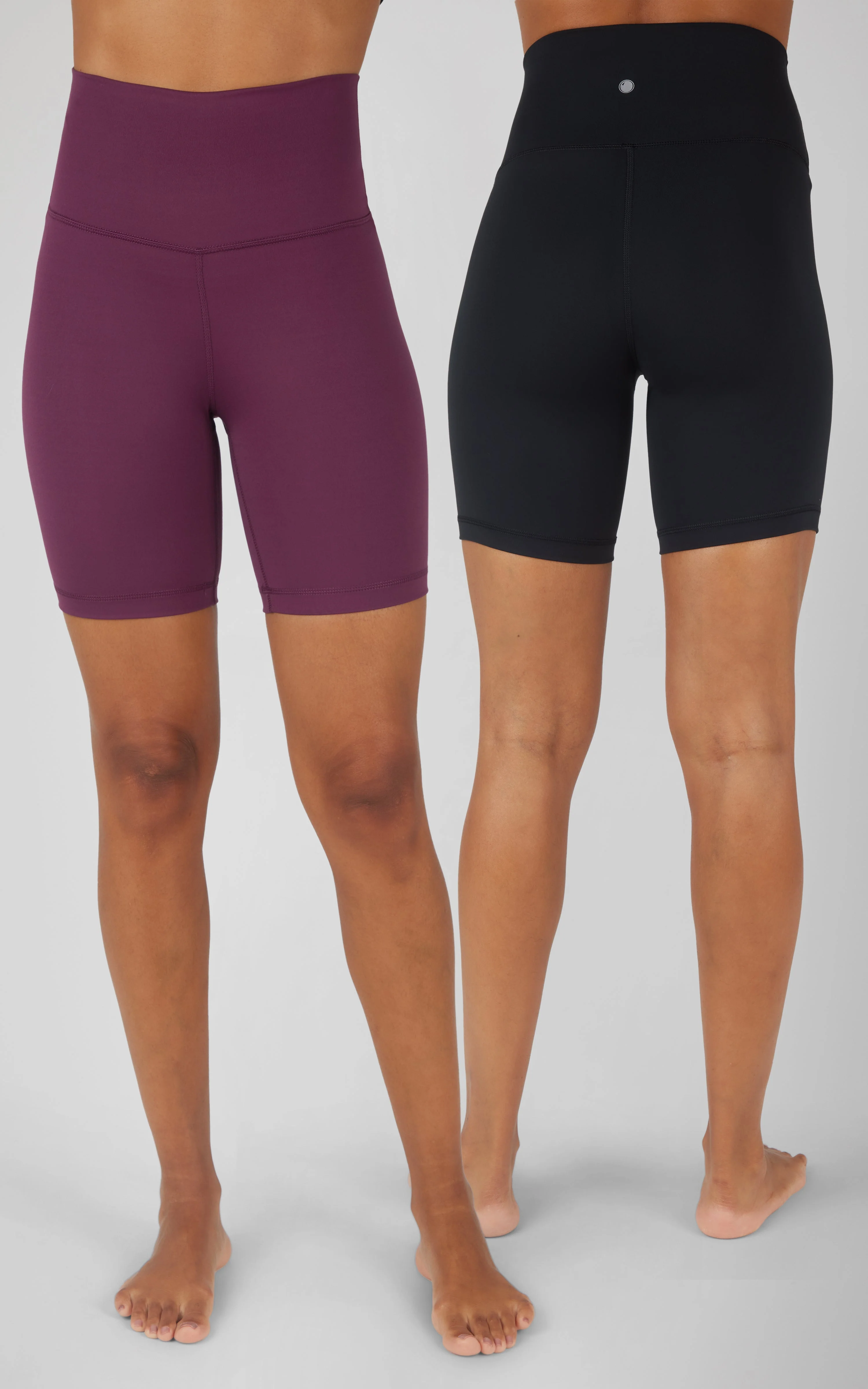 2 PK Lux Super Hi Rise 7" Classic Biker Short - Image 62