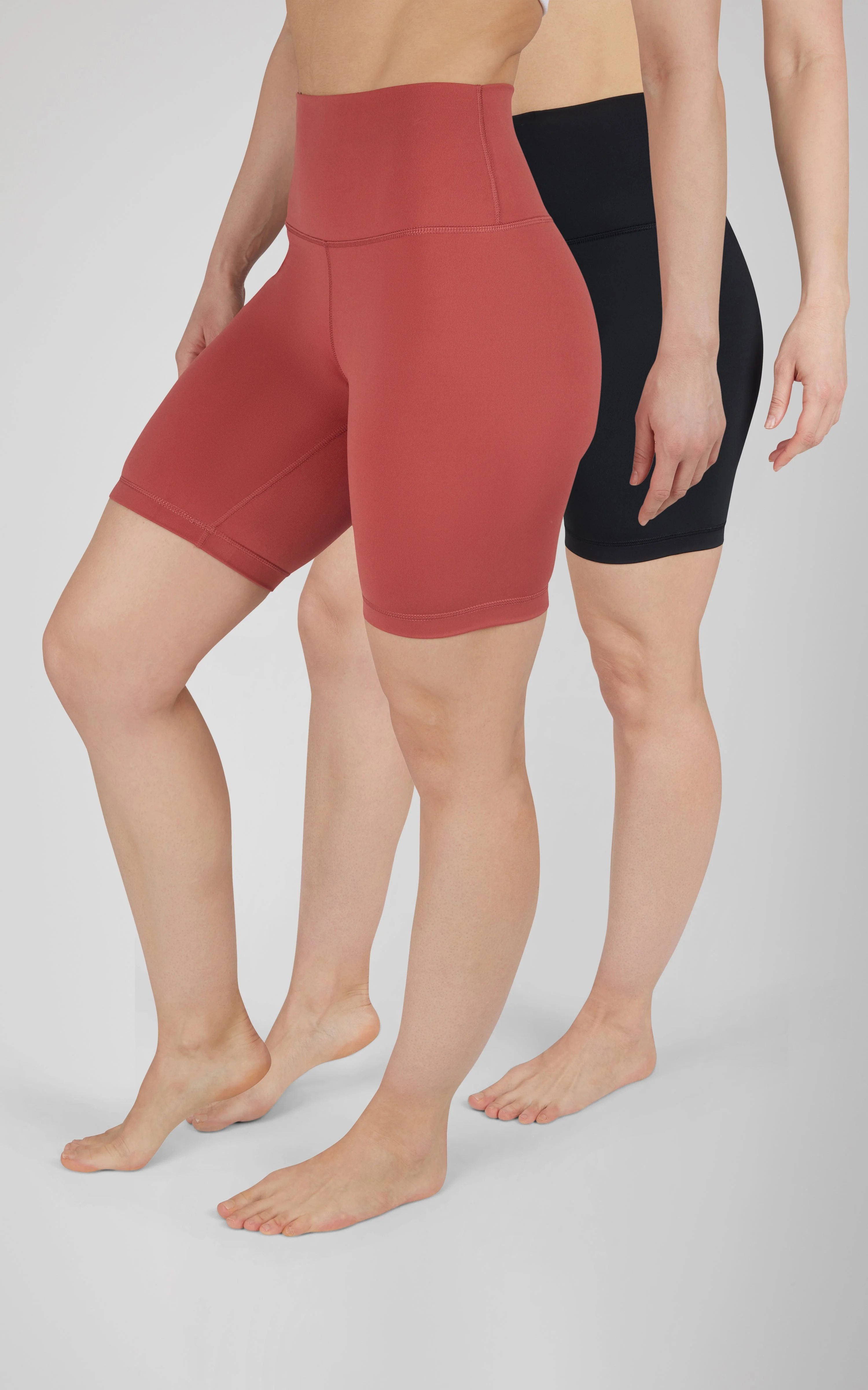 2 PK Lux Super Hi Rise 7" Classic Biker Short - Image 71