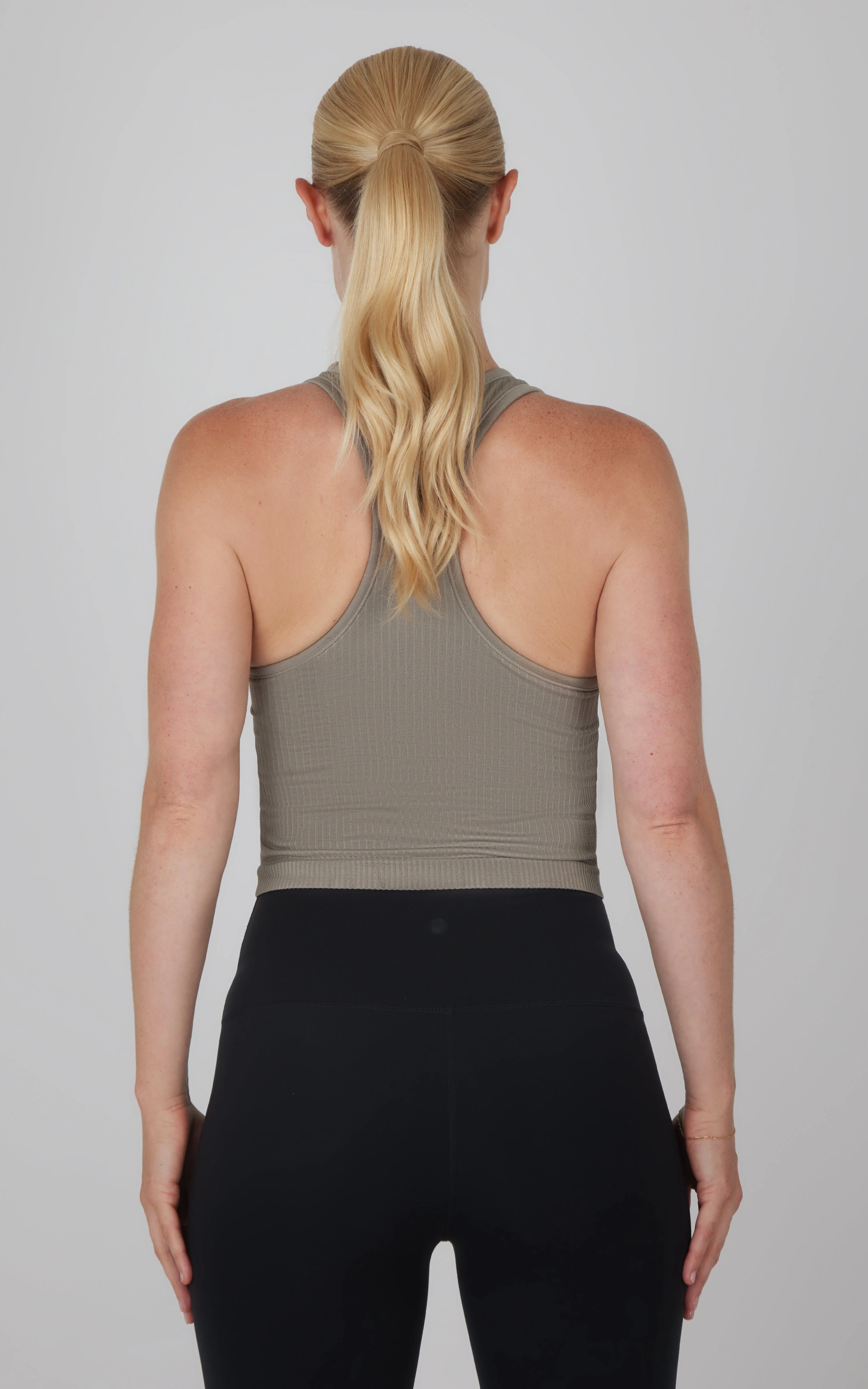 2 PK Racerback Tank with Built in  Bra - Our Petal Tone Story - Image 46