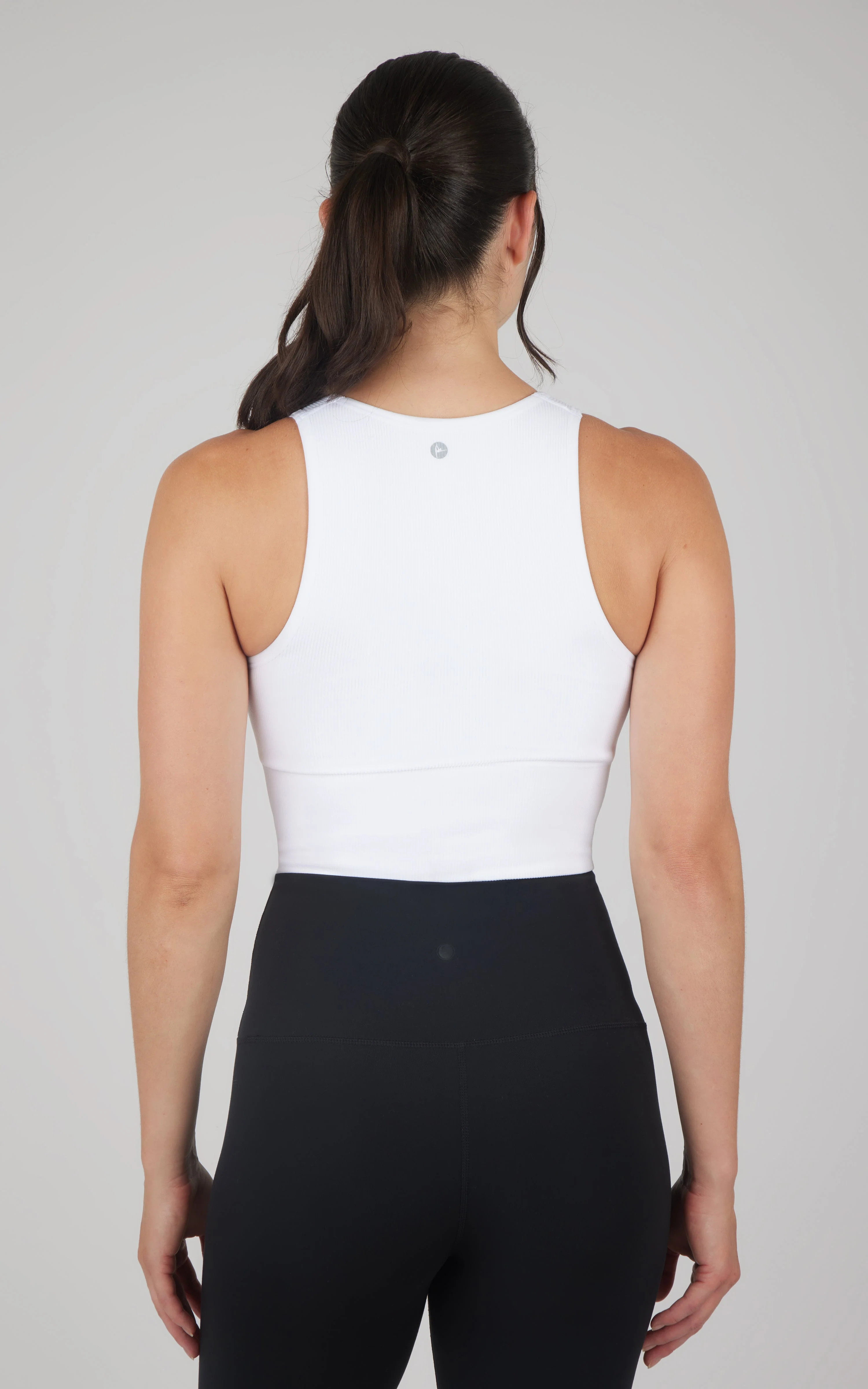 2 PK Ribbed V-Neck Tank Top - Image 3