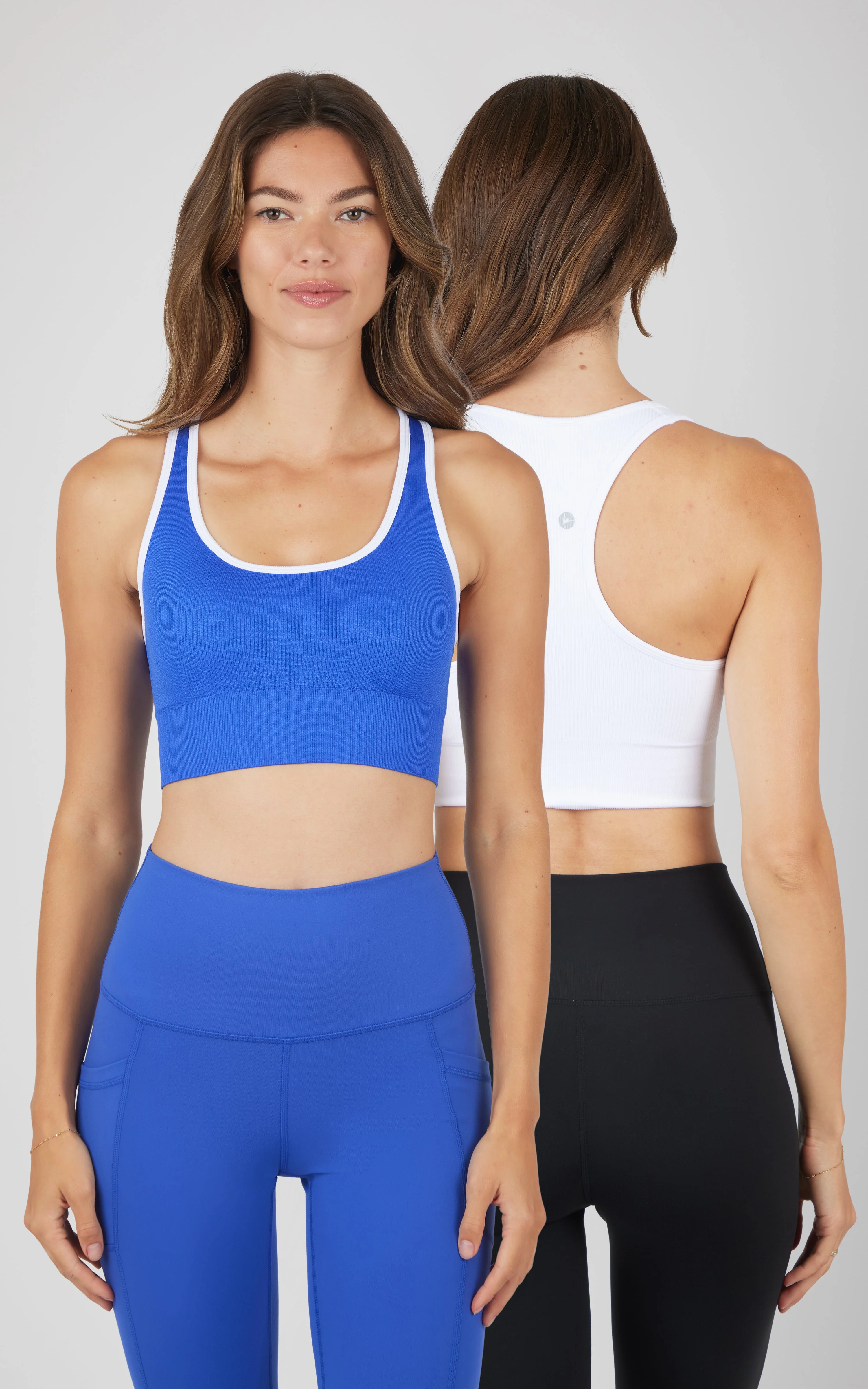 2 PK Seamless Racerback Bra - Image 11