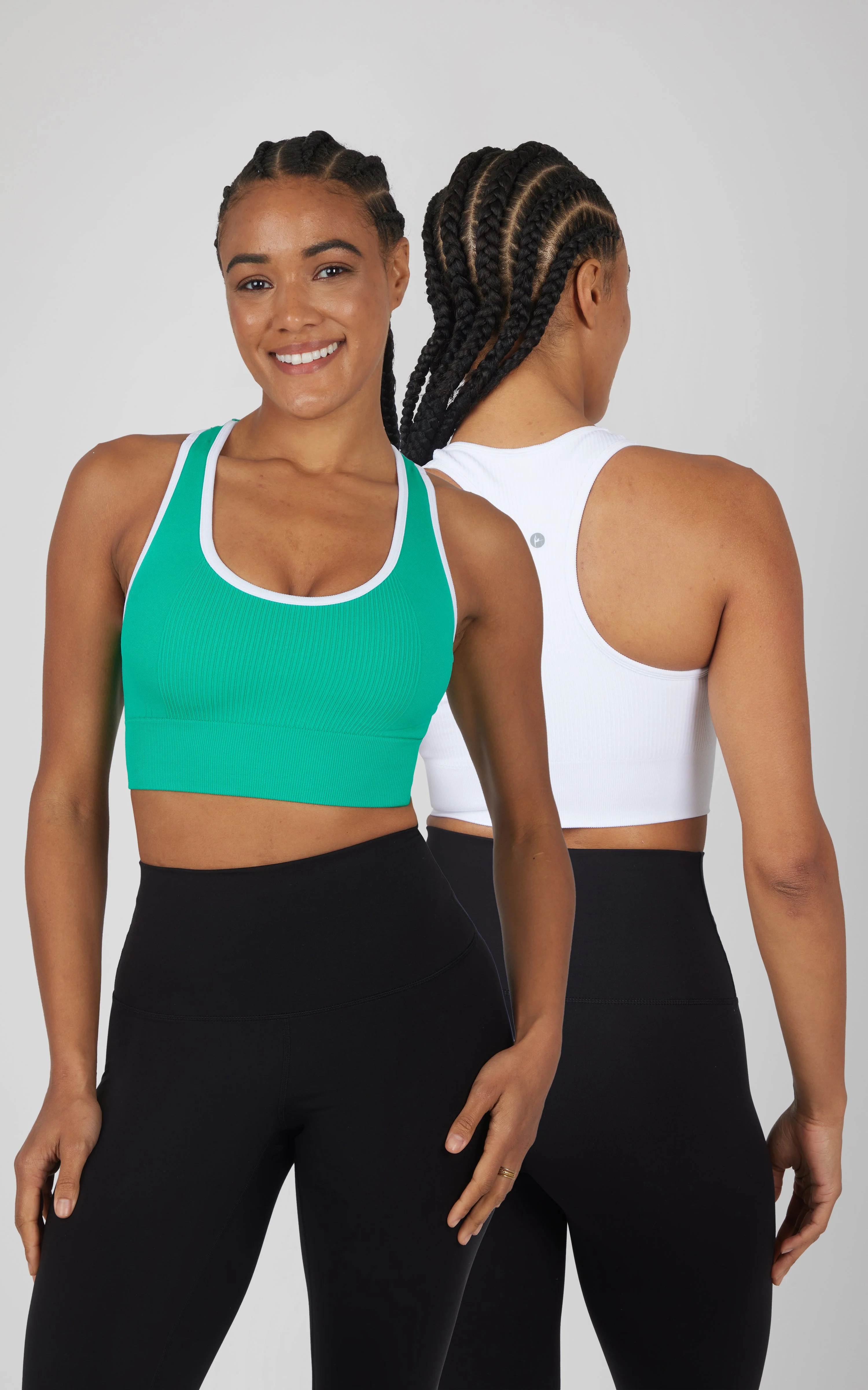 2 PK Seamless Racerback Bra - Image 19