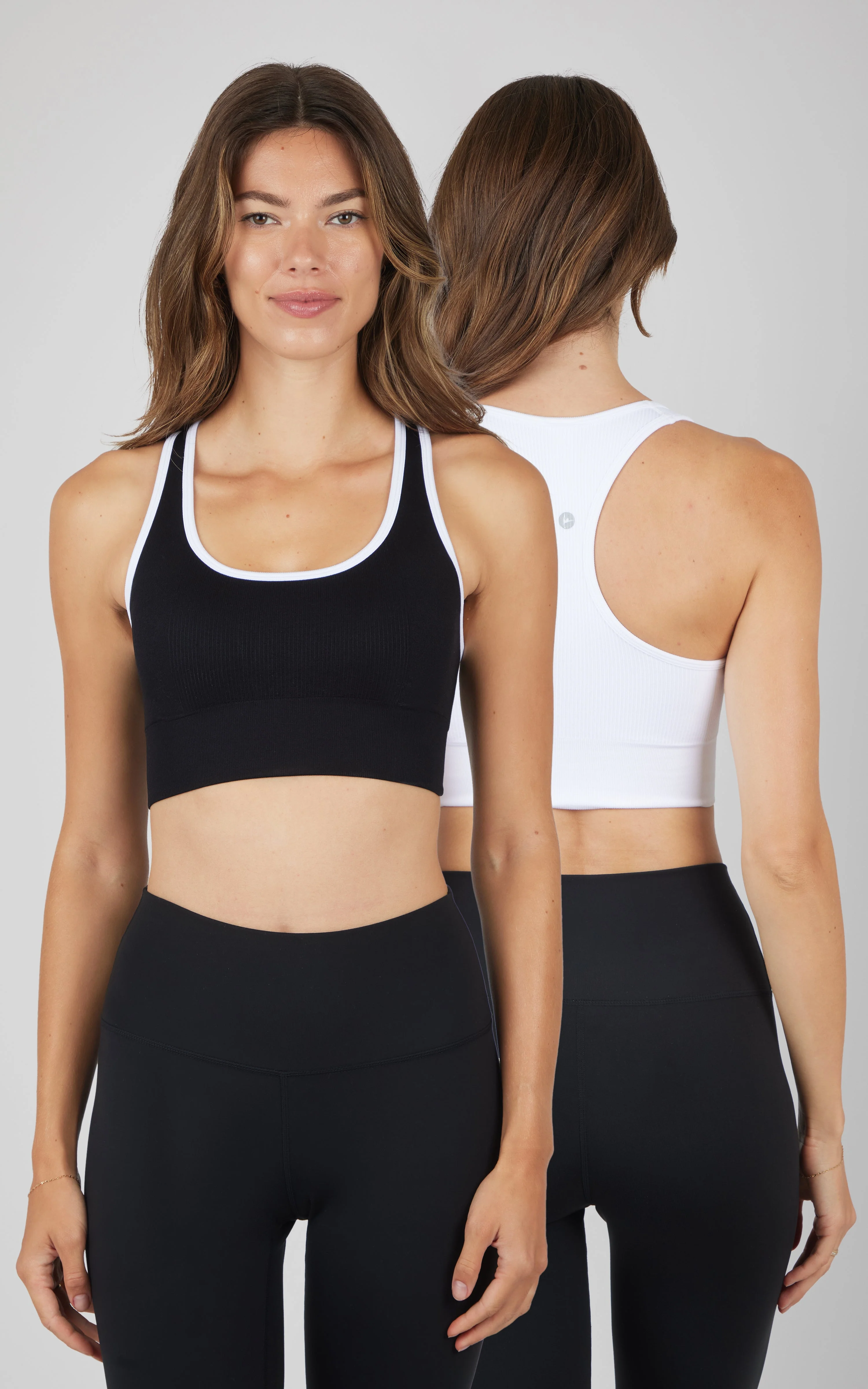 2 PK Seamless Racerback Bra - Image 3