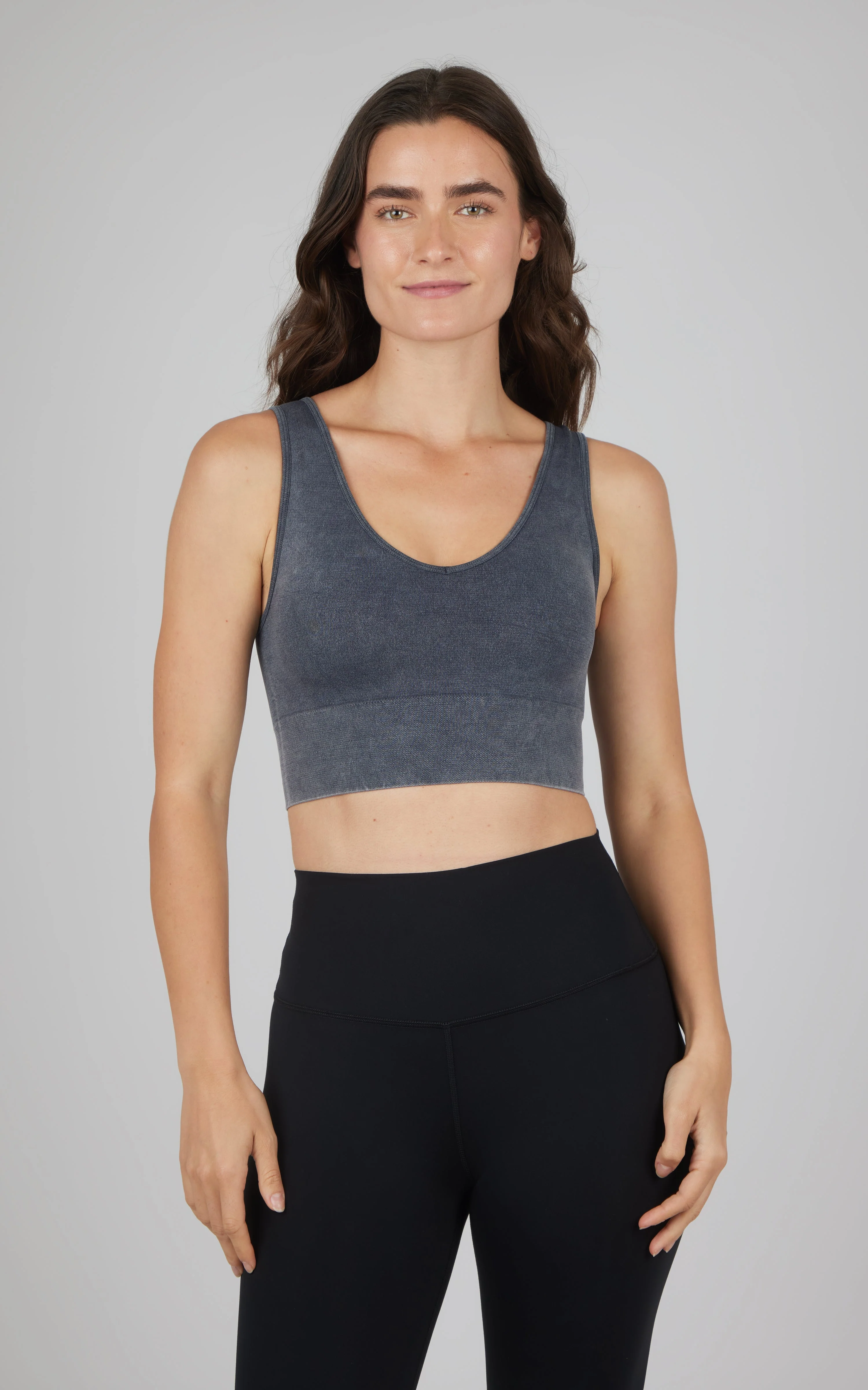 2 PK Stone Wash Bra Tank - Image 80