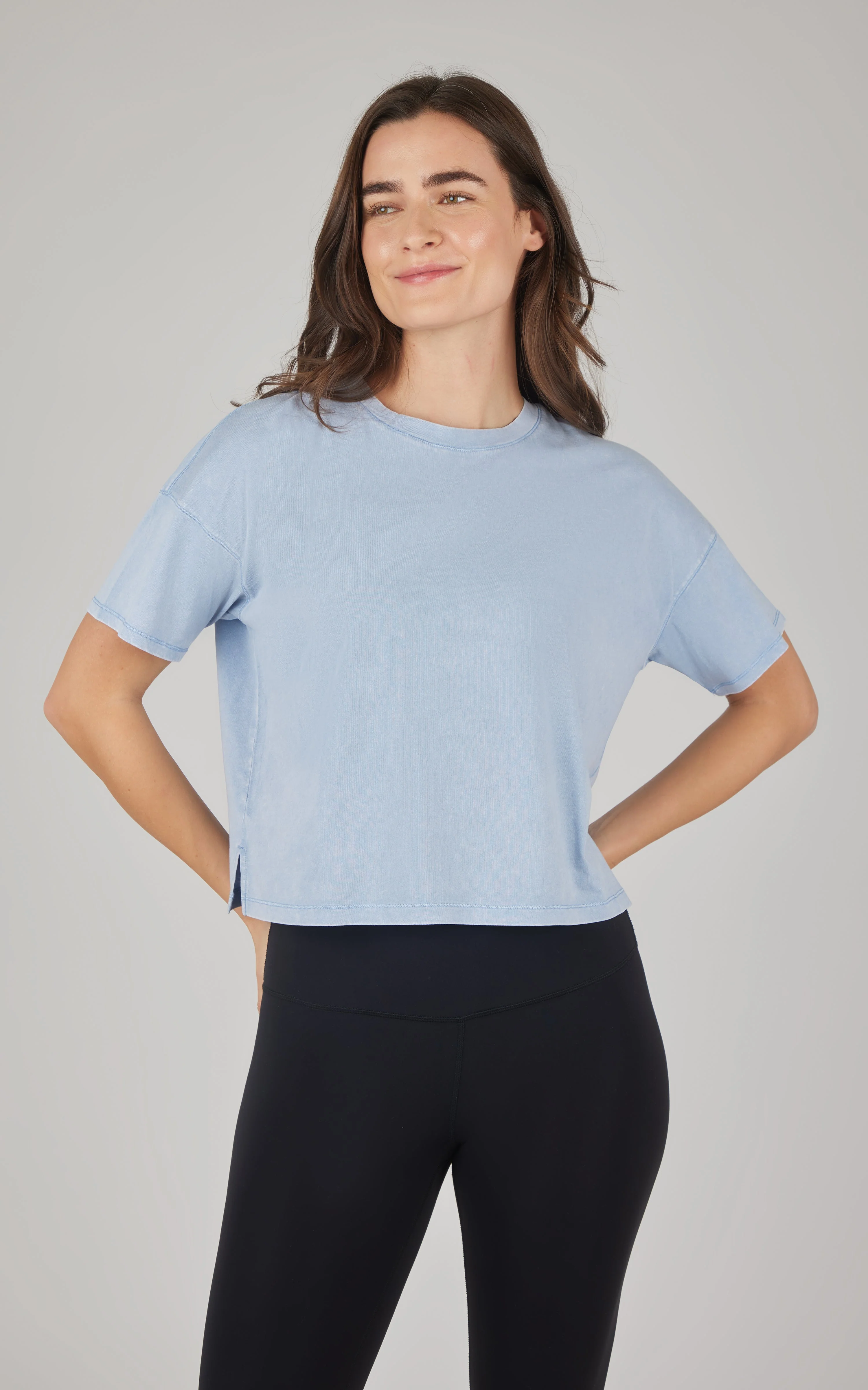 2 PK Stone Washed Cotton and Super Soft Tee - Image 10