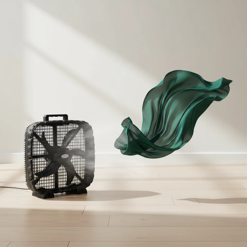 20-Inch 3-Speed Box Fan – Portable Bedroom Fan with Carry Handle, 5-Blade Powerful Airflow & Lightweight Design - Image 12