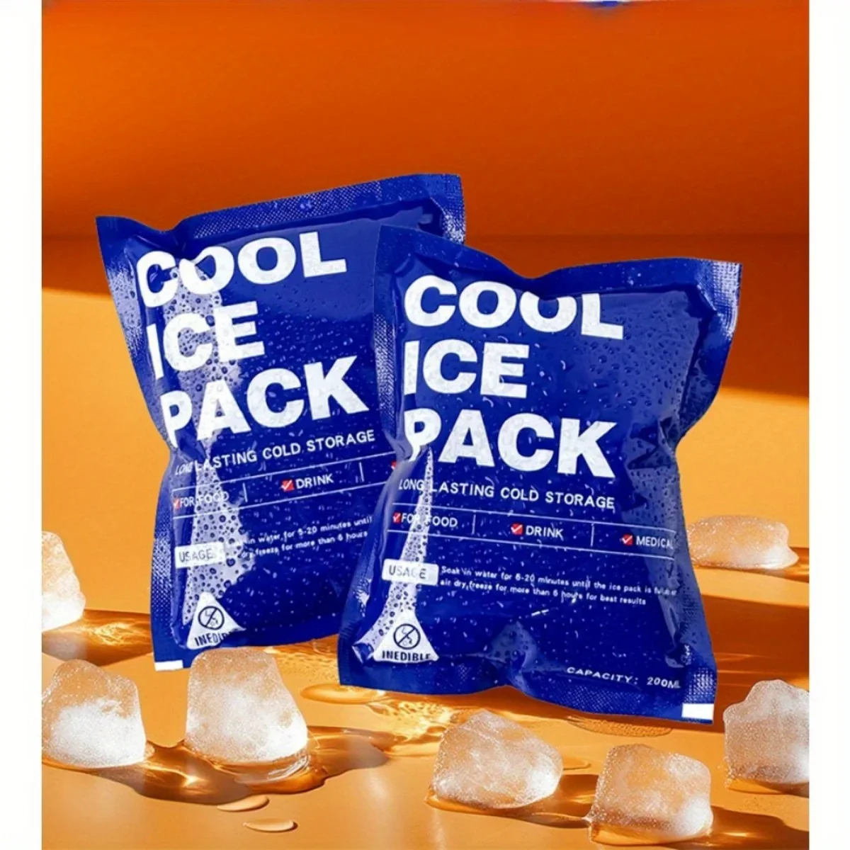 20 Pack Fast-Freezing Ice Packs - Image 5